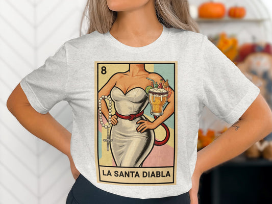 Unique La Santa Diabla Graphic T-Shirt product