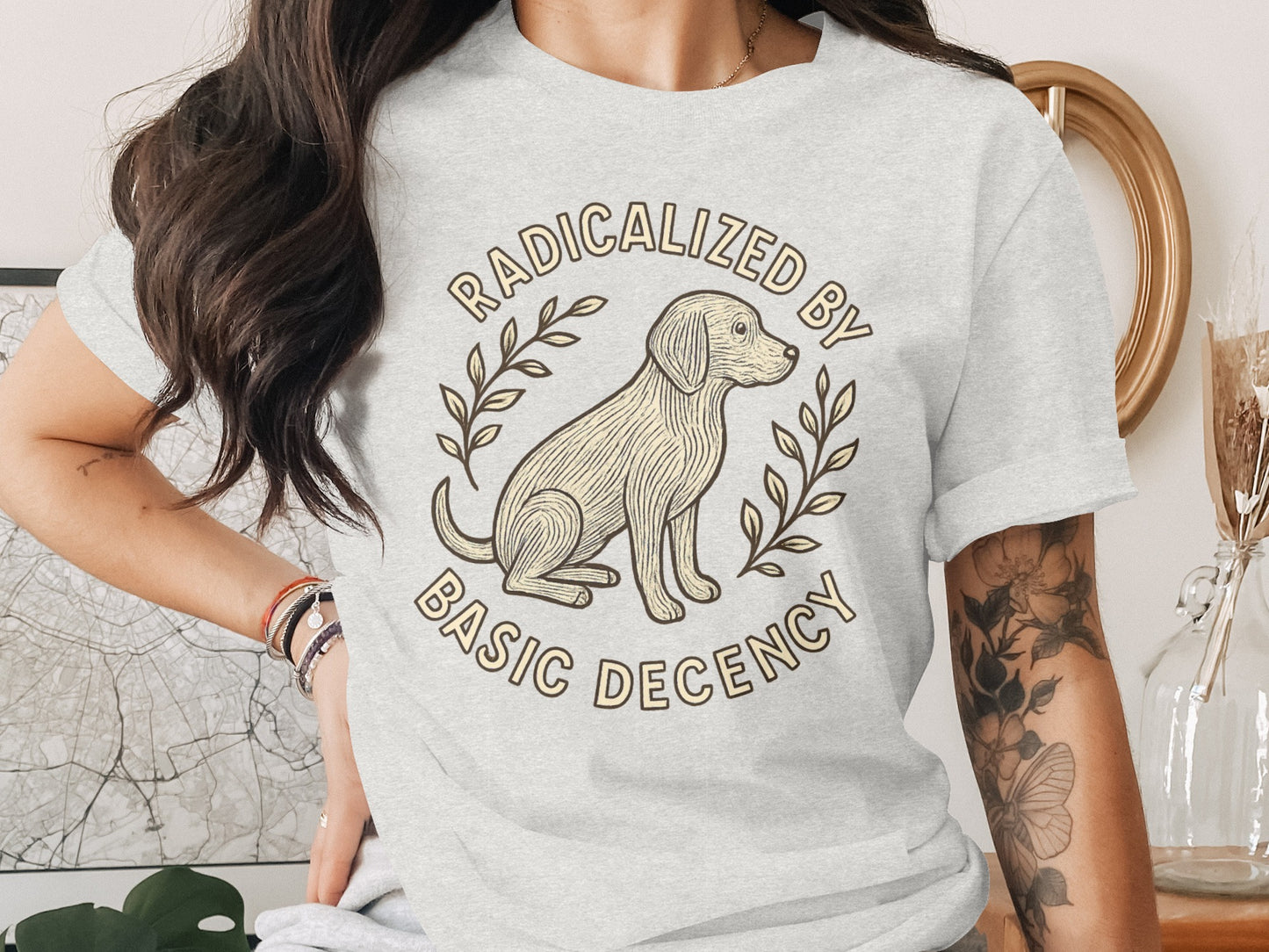 Radicalized By Basic Decency T-shirt product