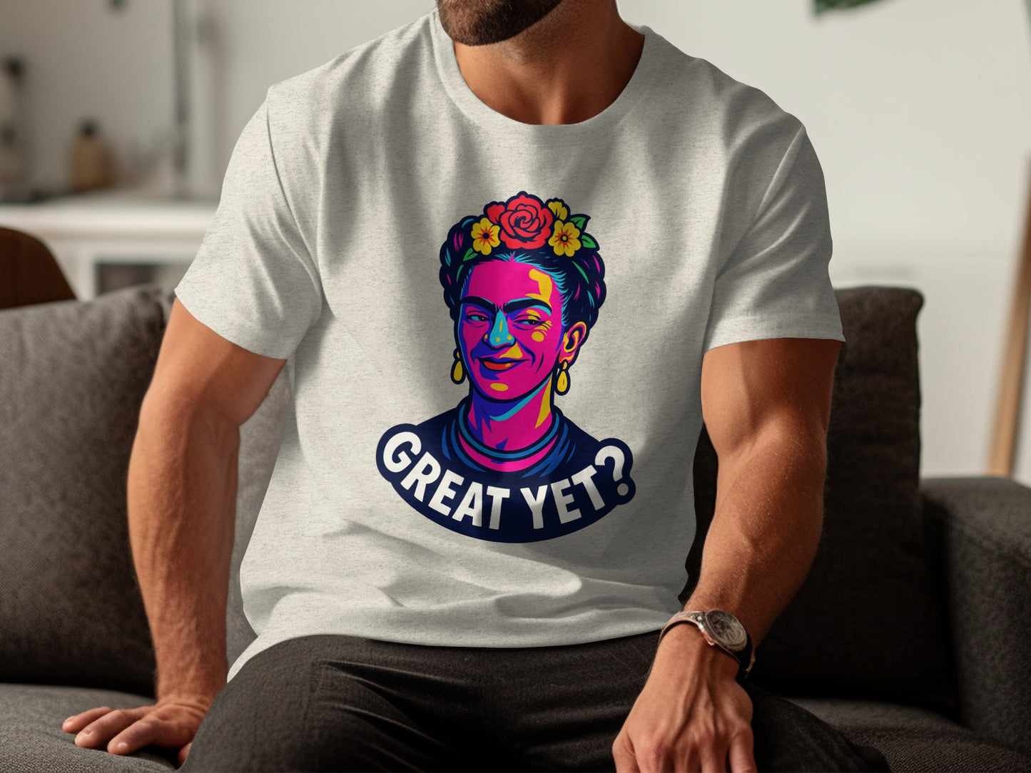 Colorful Portrait Great Yet Graphic T-Shirt product type