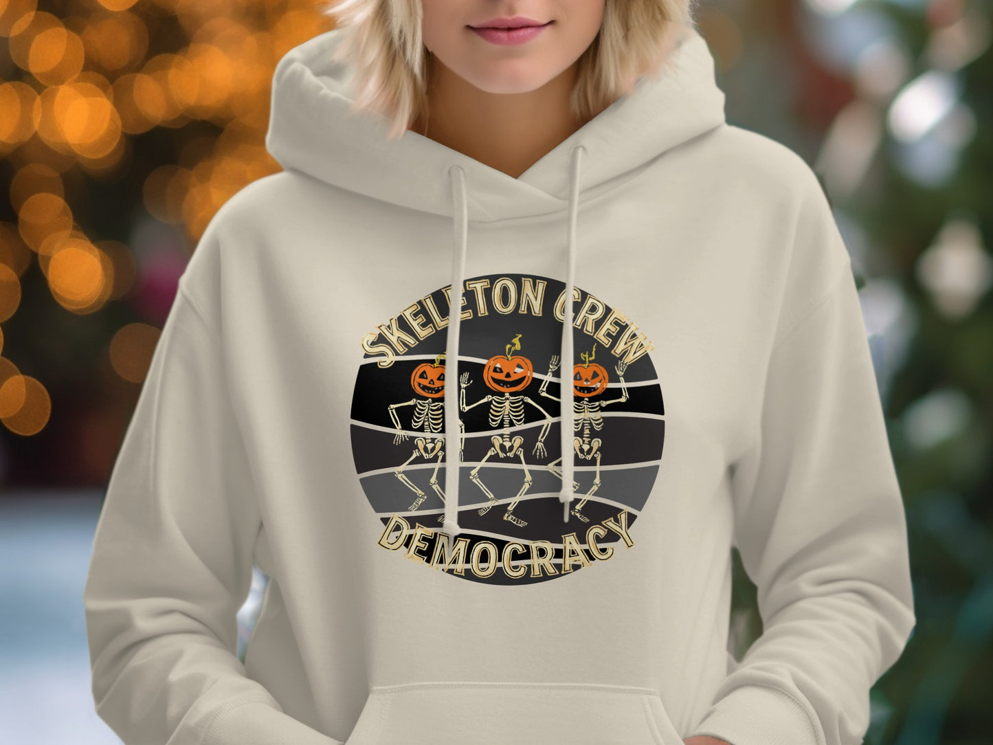 Skeleton Crew Democracy Graphic Hoodie product