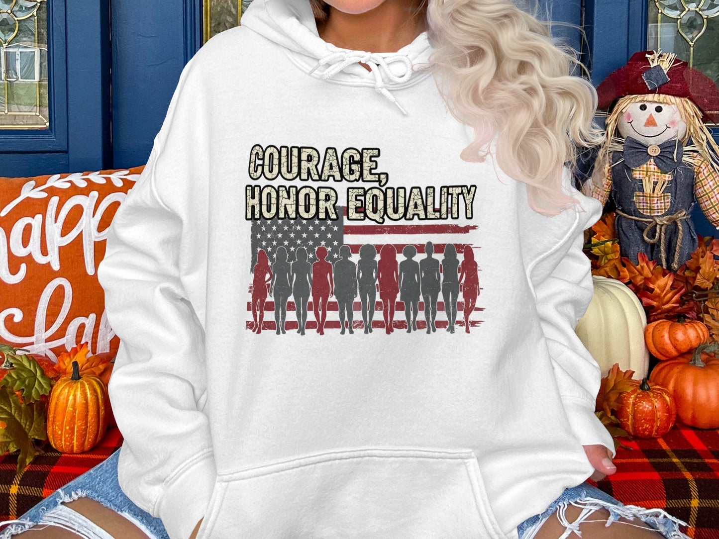 Courage Honor Equality Graphic Hoodie product