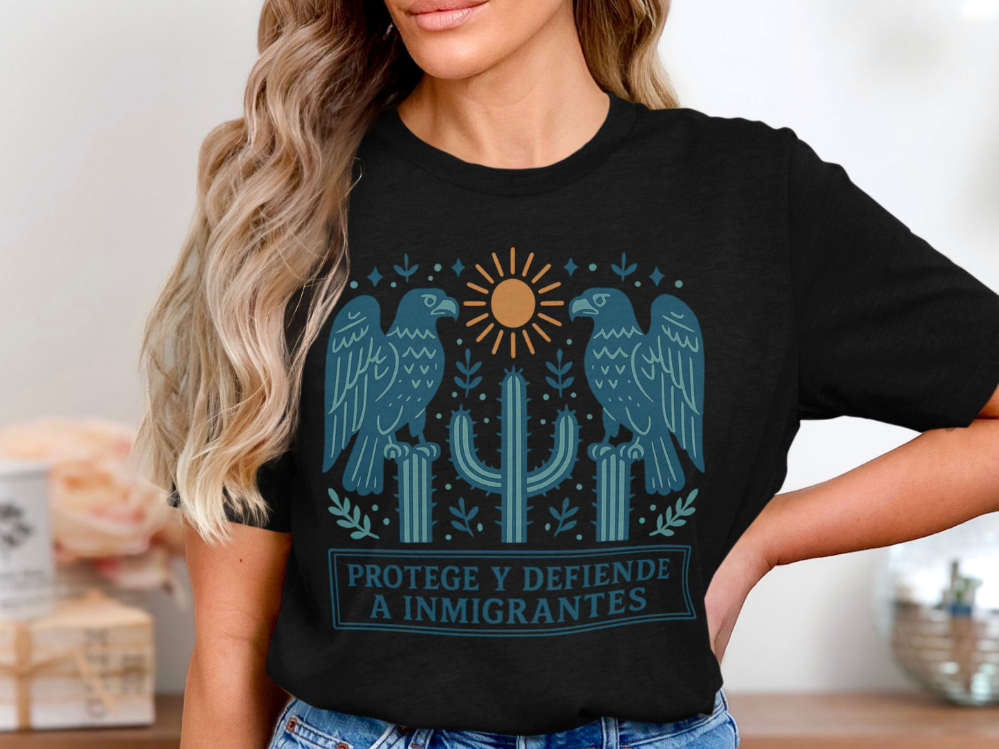 Protect and Defend Immigrants Graphic T-Shirt product