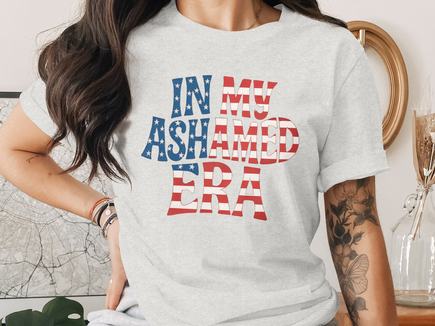Patriotic In My Ashamed Era Graphic Tee product