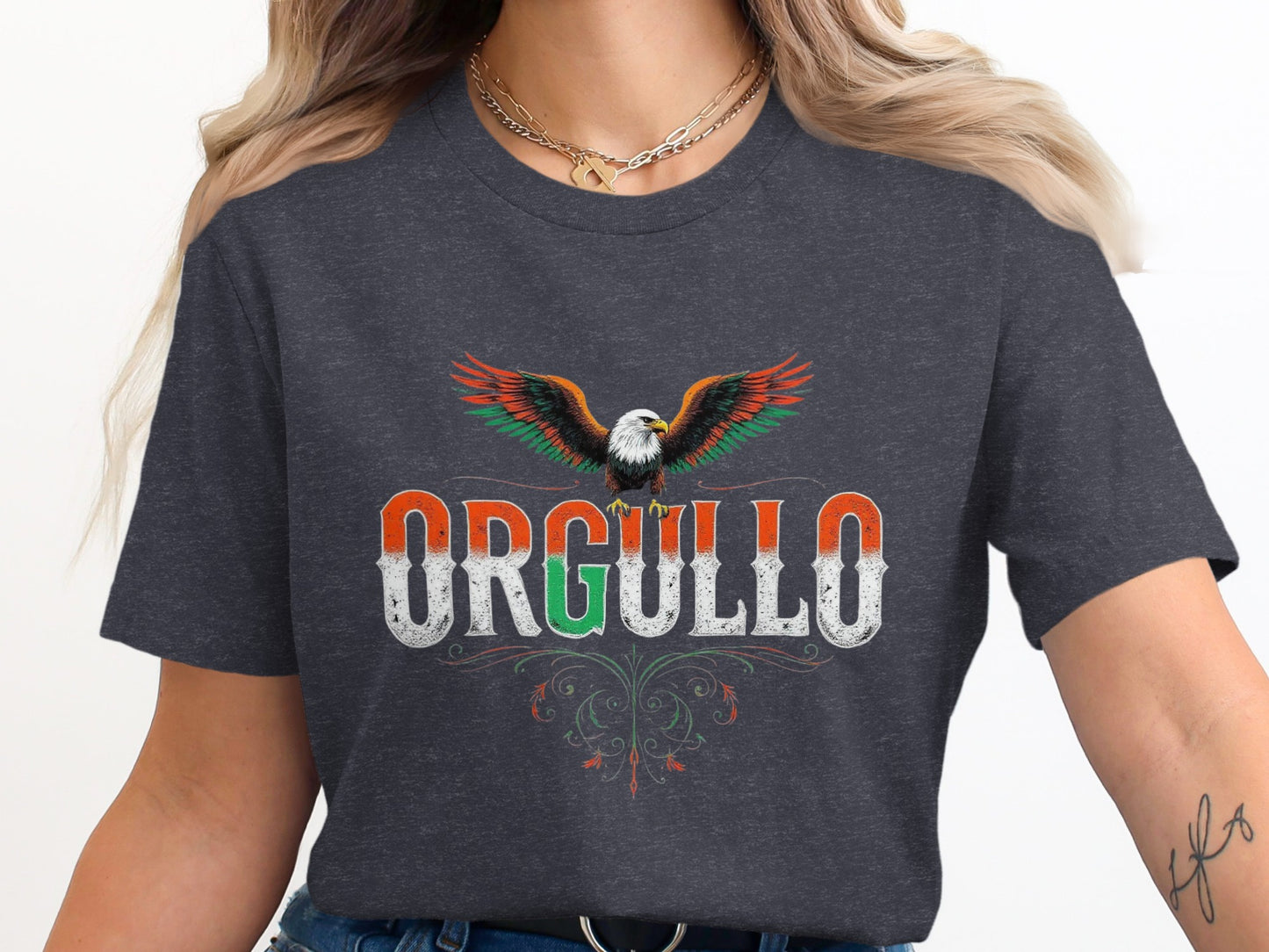 Orgullo Mexican Eagle Graphic Tee product