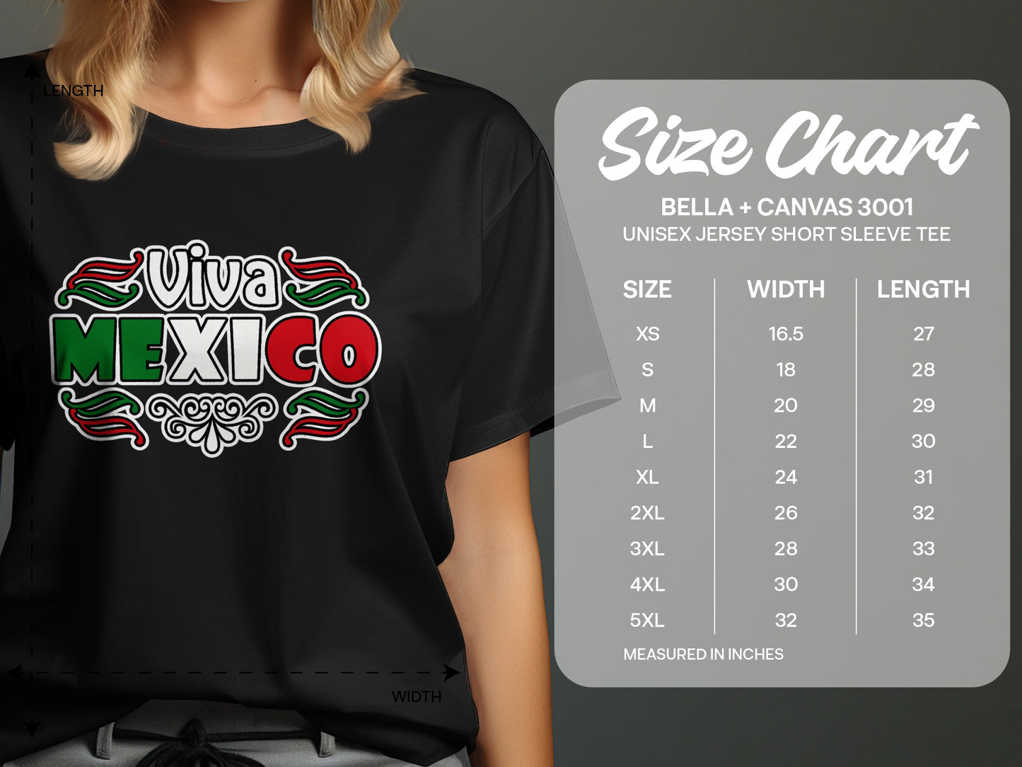 Viva Mexico Graphic Unisex Jersey Short Sleeve Tee product type