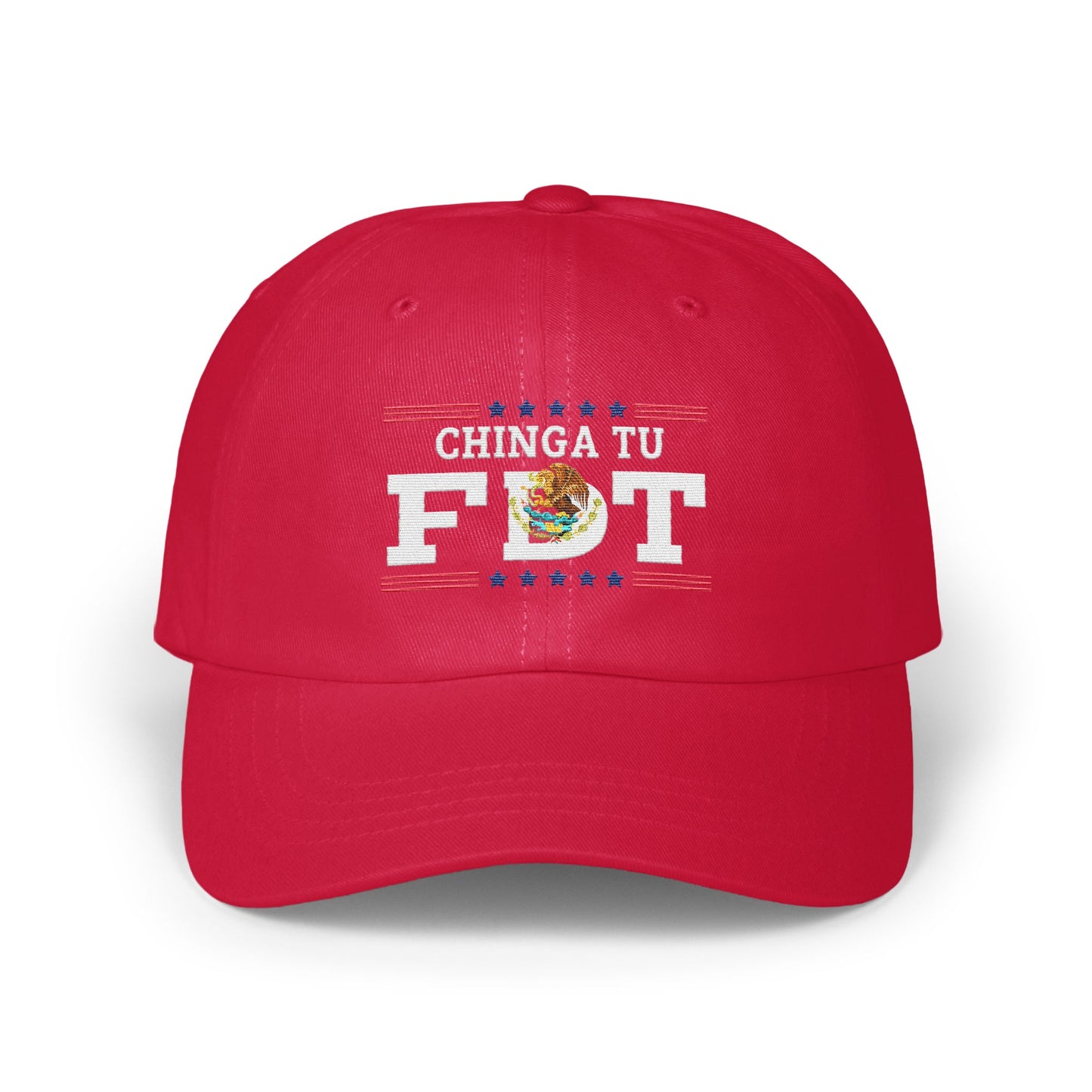 Expressive Red Hat with Bold Statement Design Hat Product