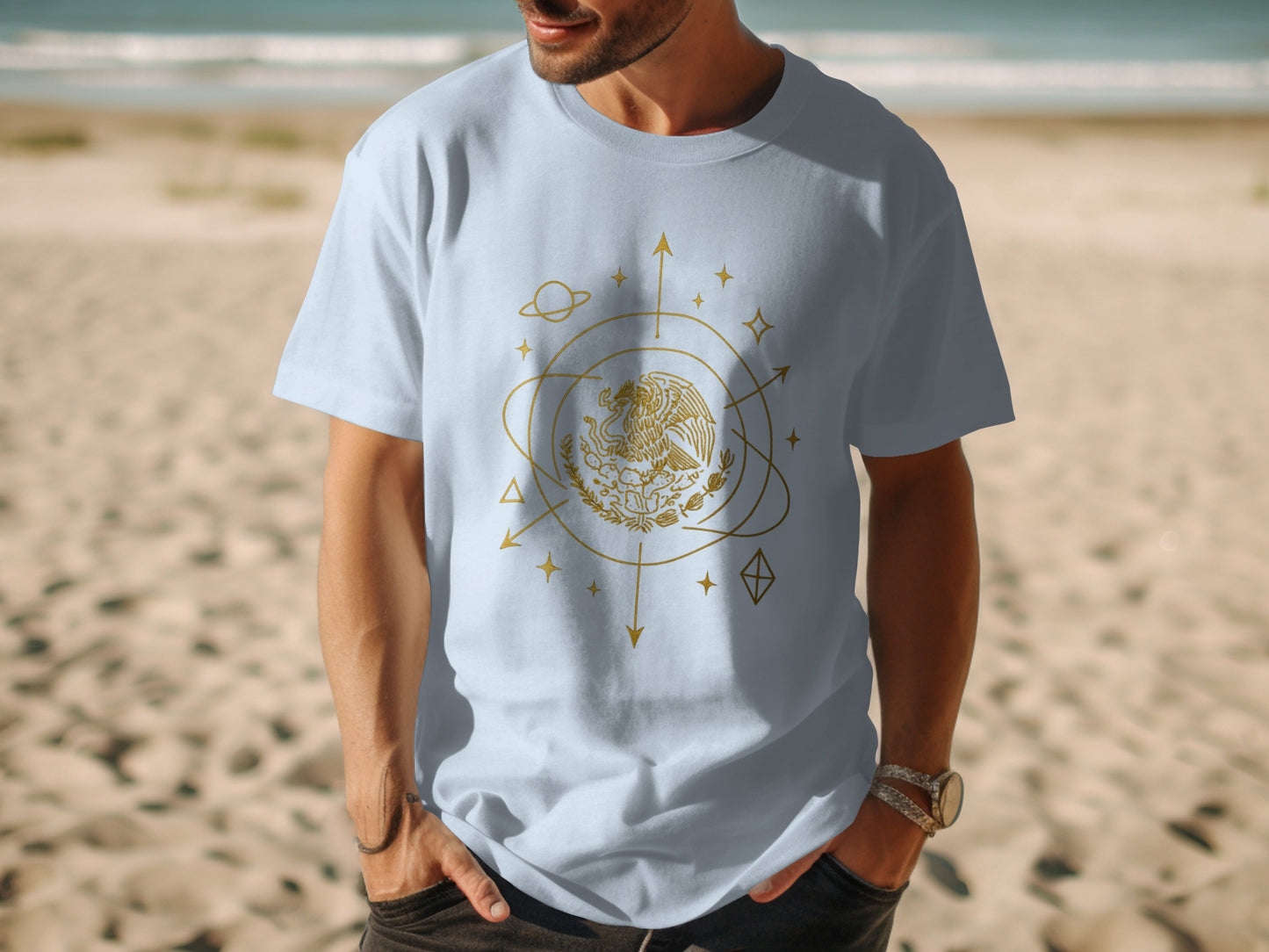 Celestial Space Design Graphic Tee product type