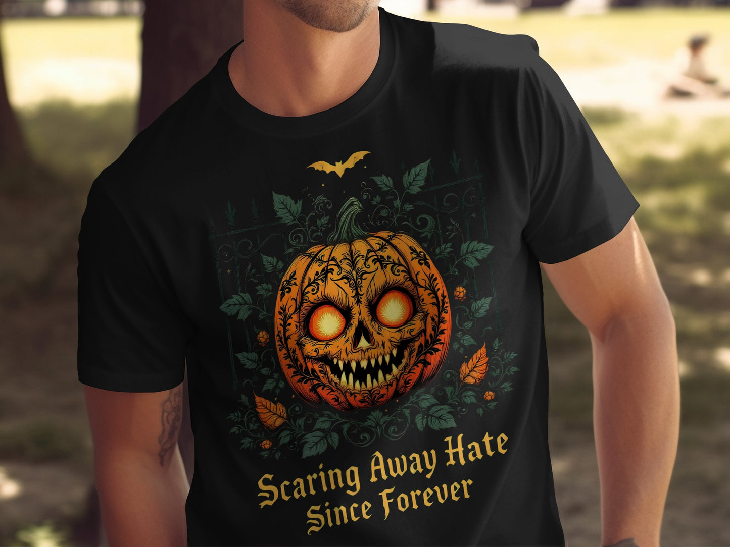 Scaring Away Hate Since Forever Halloween T-shirt product