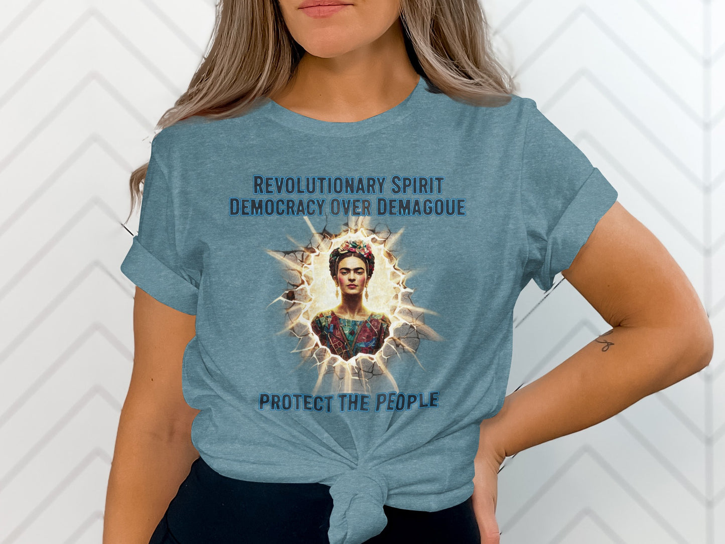 Revolutionary Spirit Protect The People T-shirt product