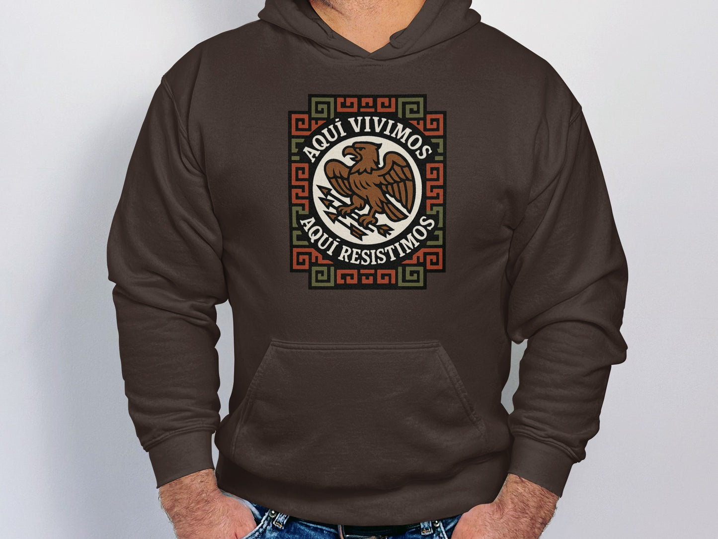 Aquí Vivimos Aquí Resistimos Hoodie product type