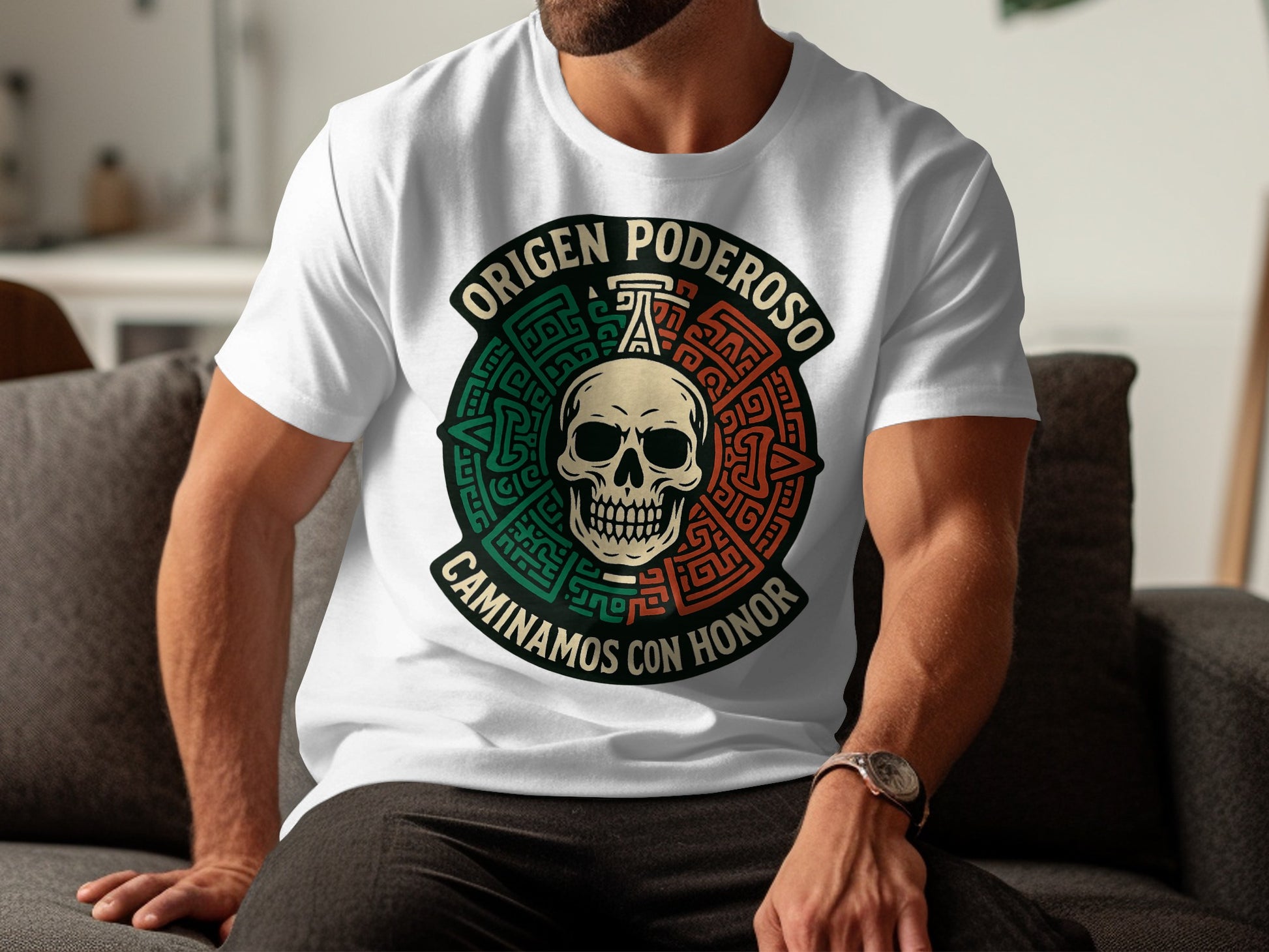 Origen Poderoso Caminamos Con Honor Graphic Tee product