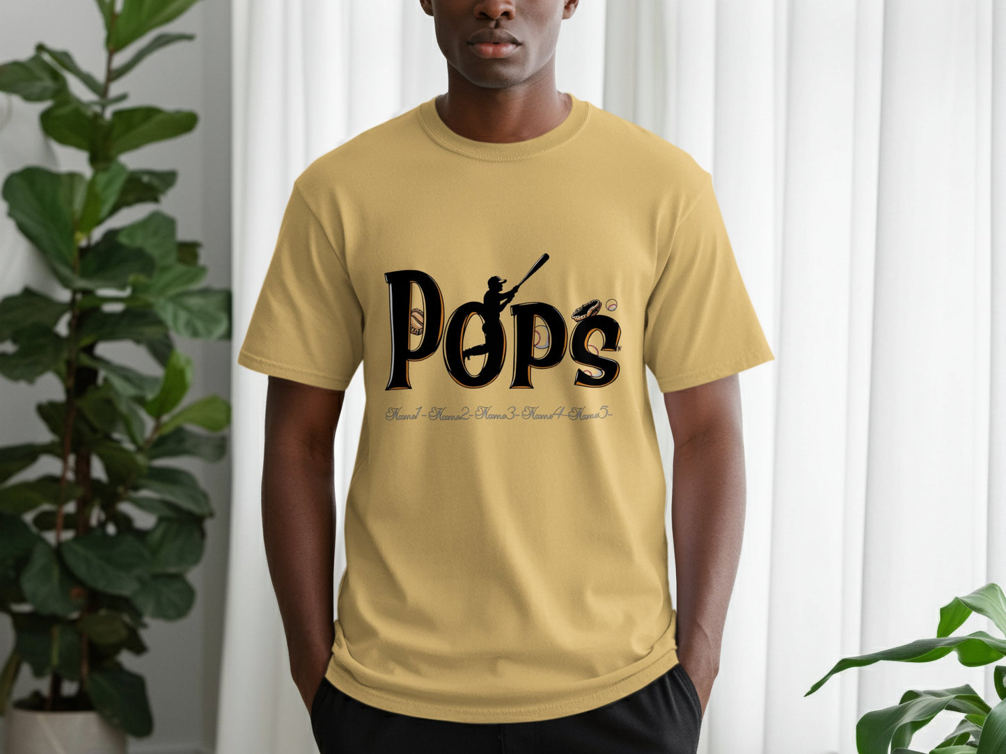 Pops Casual Graphic Tee Streetwear T-shirt product type