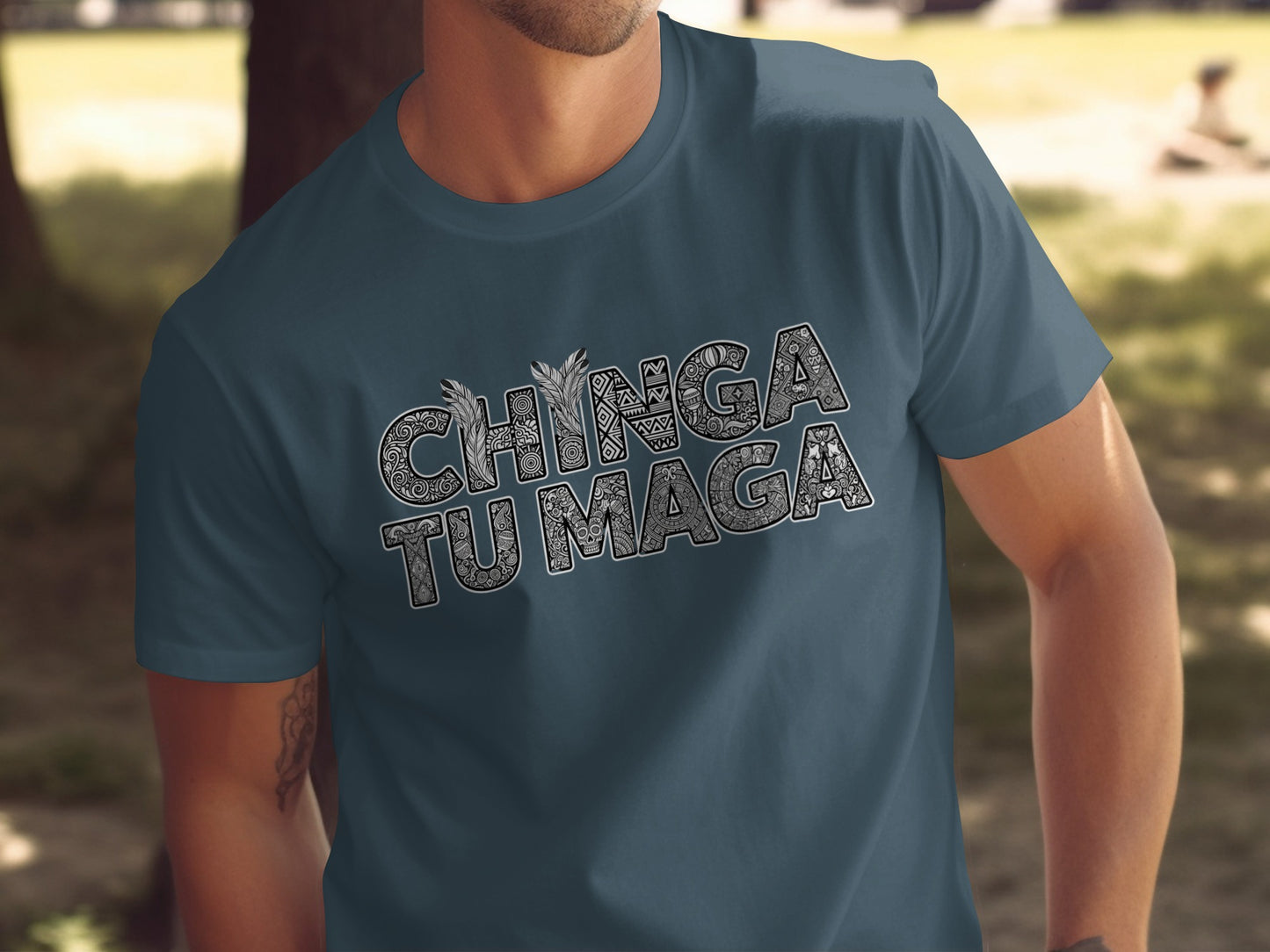 Chinga Tu Maga Graphic Tee Statement Shirt product
