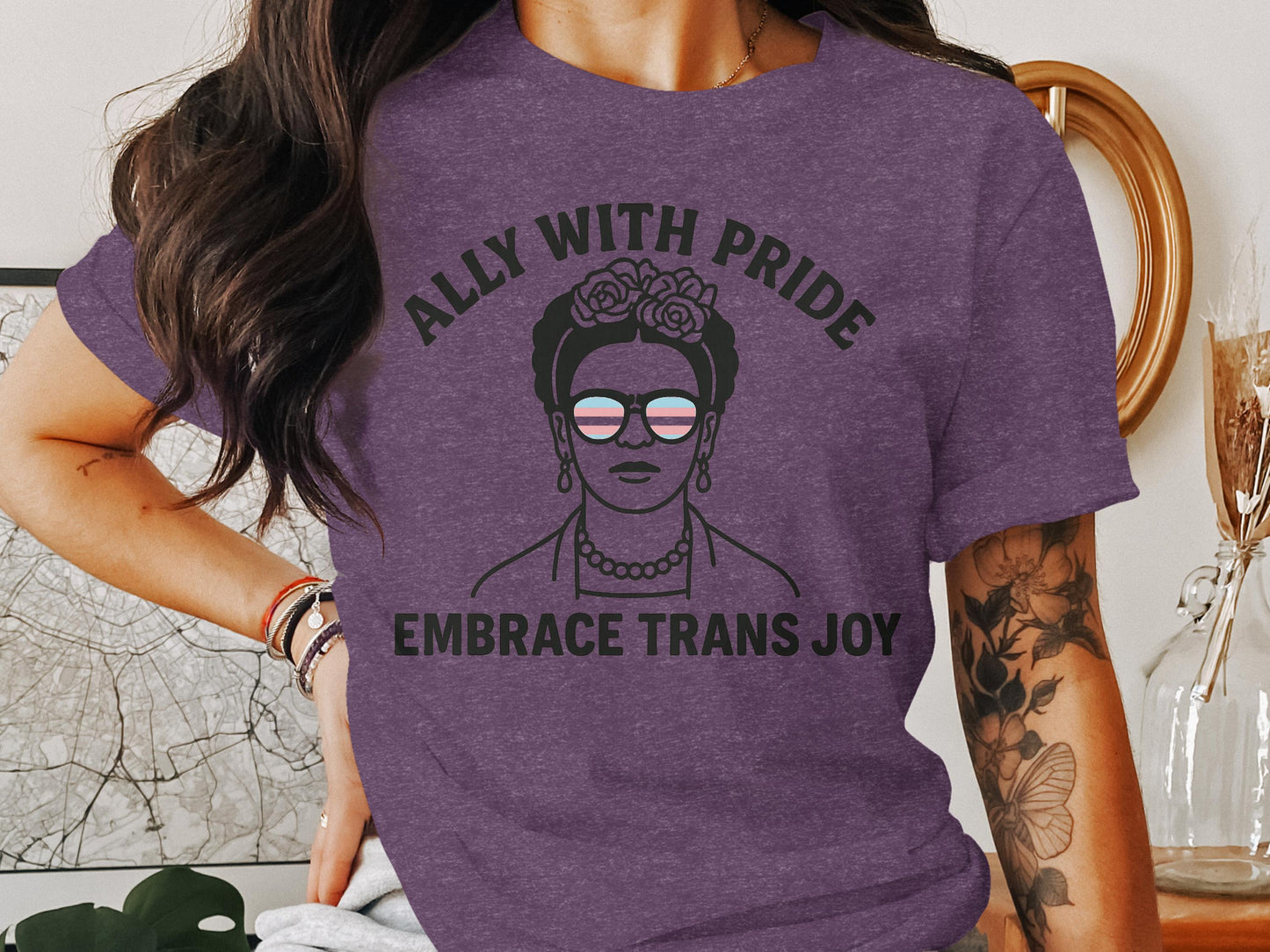 Ally With Pride Embrace Trans Joy T-shirt product type