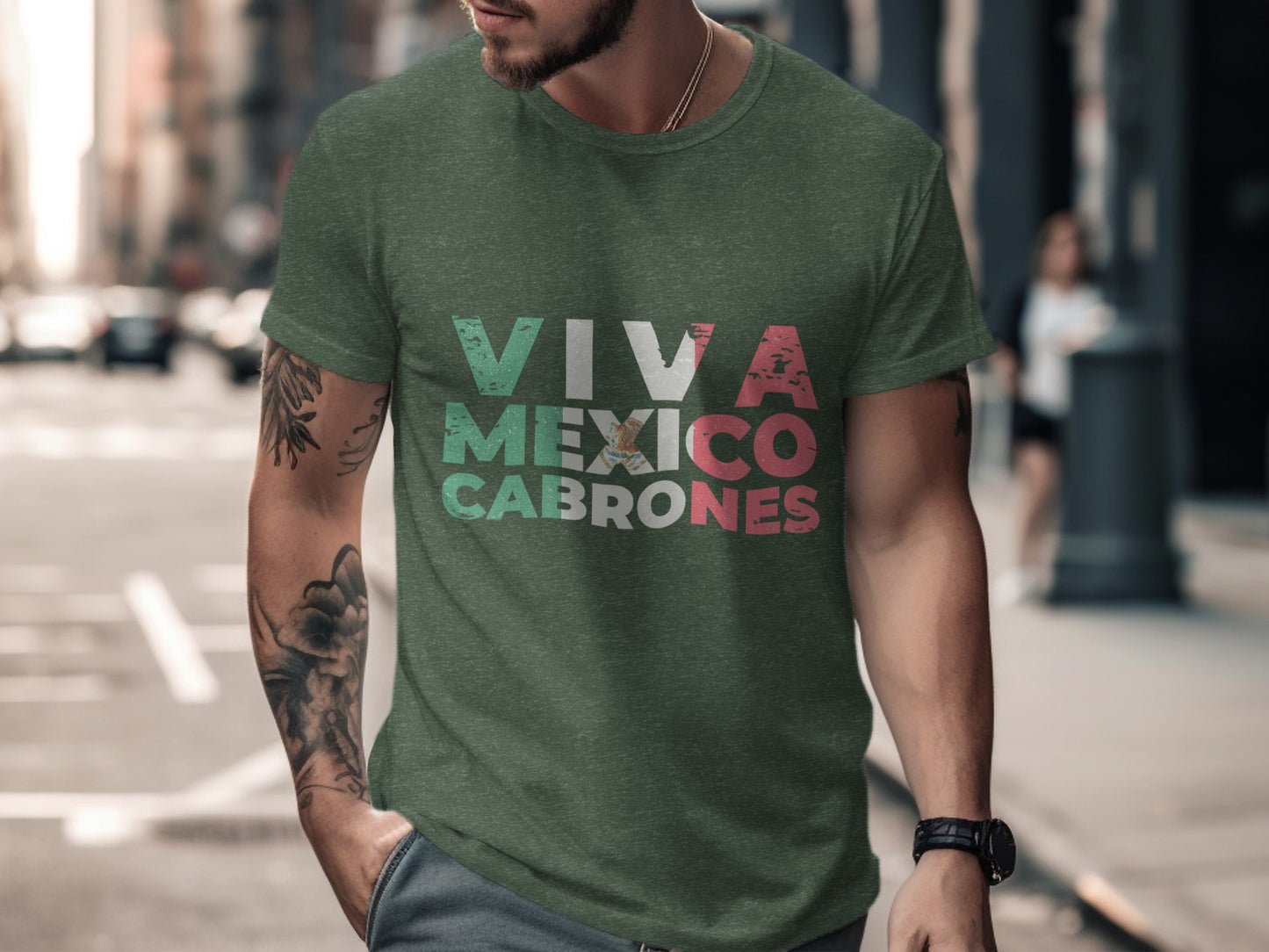 Viva Mexico Cabrones Graphic Tee product
