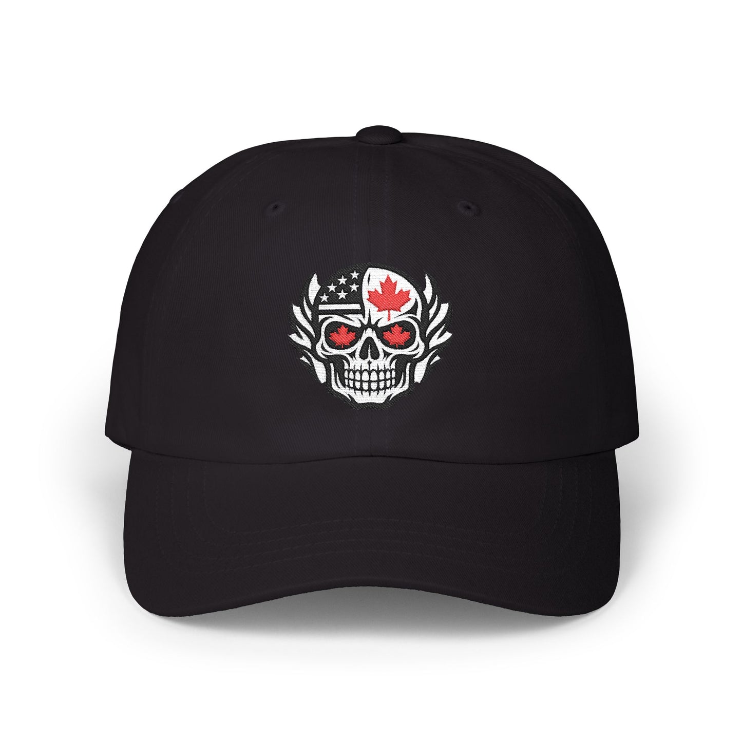 Stylish Classic Dad Cap with Edgy Skull Design, Casual Accessories, Gift for Him, Summer Style, Trendy Baseball Hat, Unisex Cap