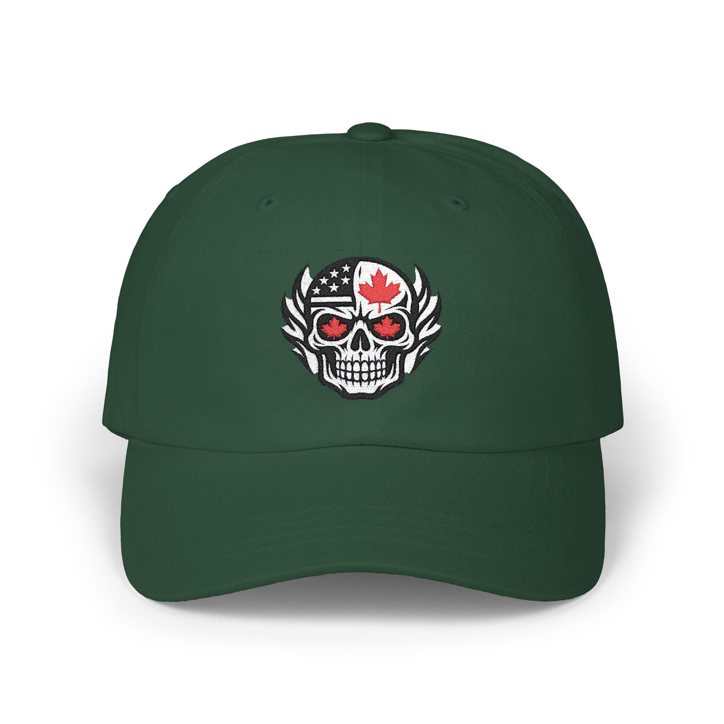 Stylish Classic Dad Cap with Edgy Skull Design, Casual Accessories, Gift for Him, Summer Style, Trendy Baseball Hat, Unisex Cap