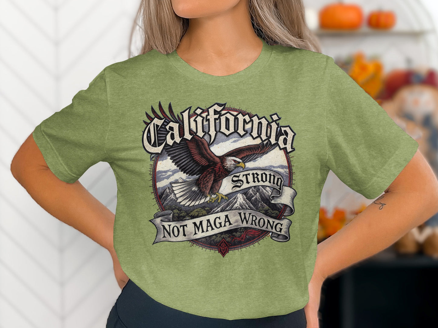 California Strong Not Maga Wrong T-shirt product