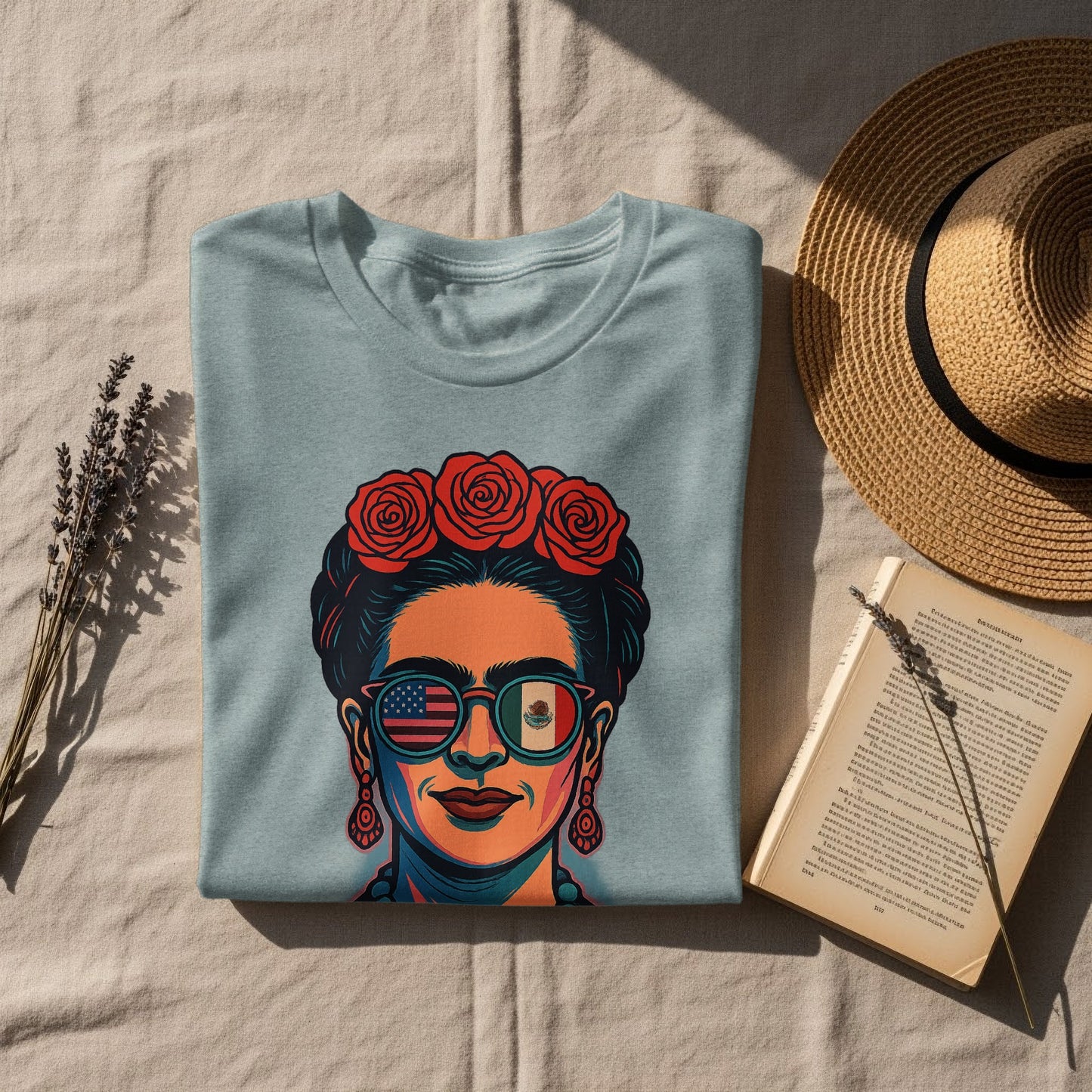 Unique Frida Kahlo Inspired T-Shirt Design product