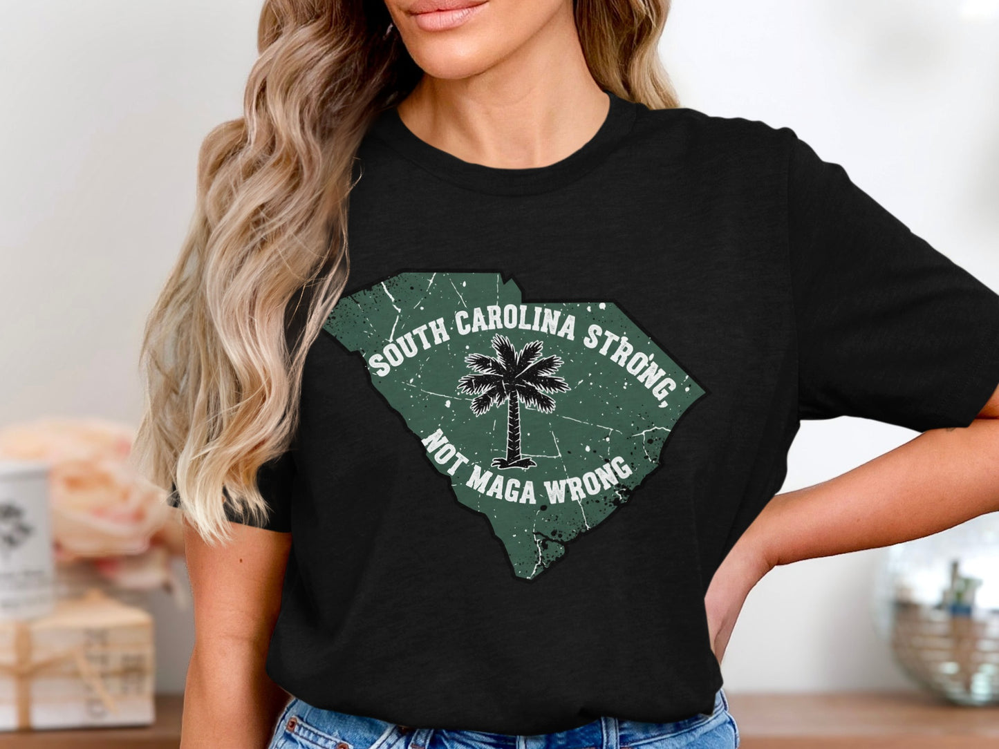 South Carolina Strong Not Maga Wrong T-shirt product