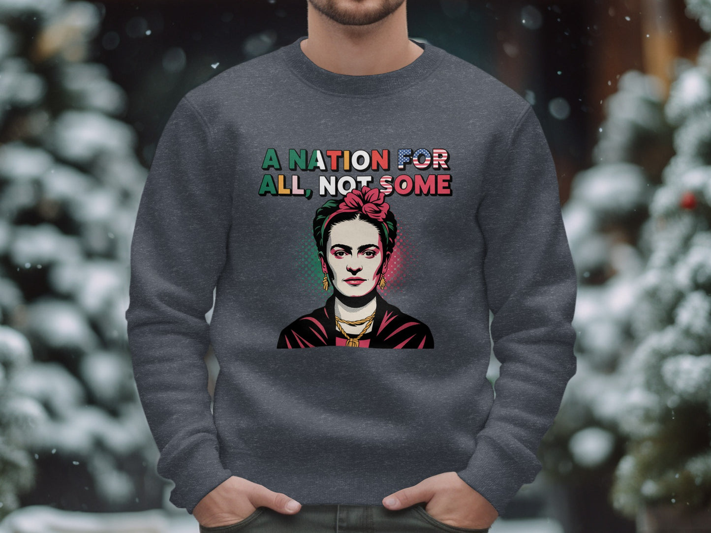 A Nation For All Not Some Graphic Sweatshirt product type