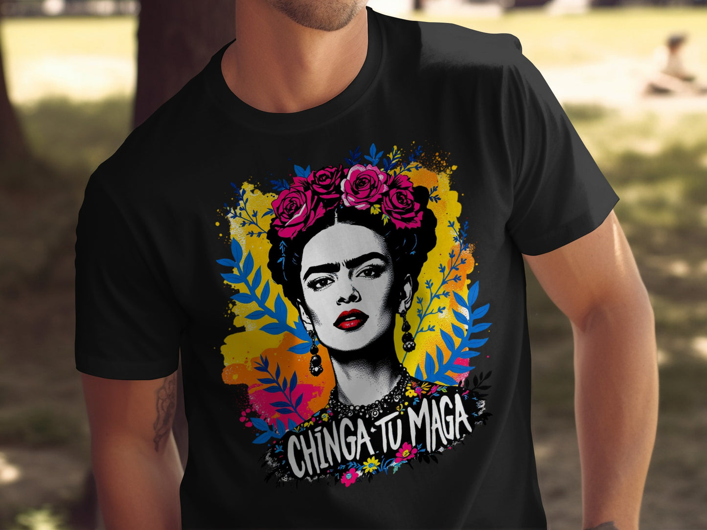 Chinga Tu Maga Graphic Frida Kahlo T-Shirt product type