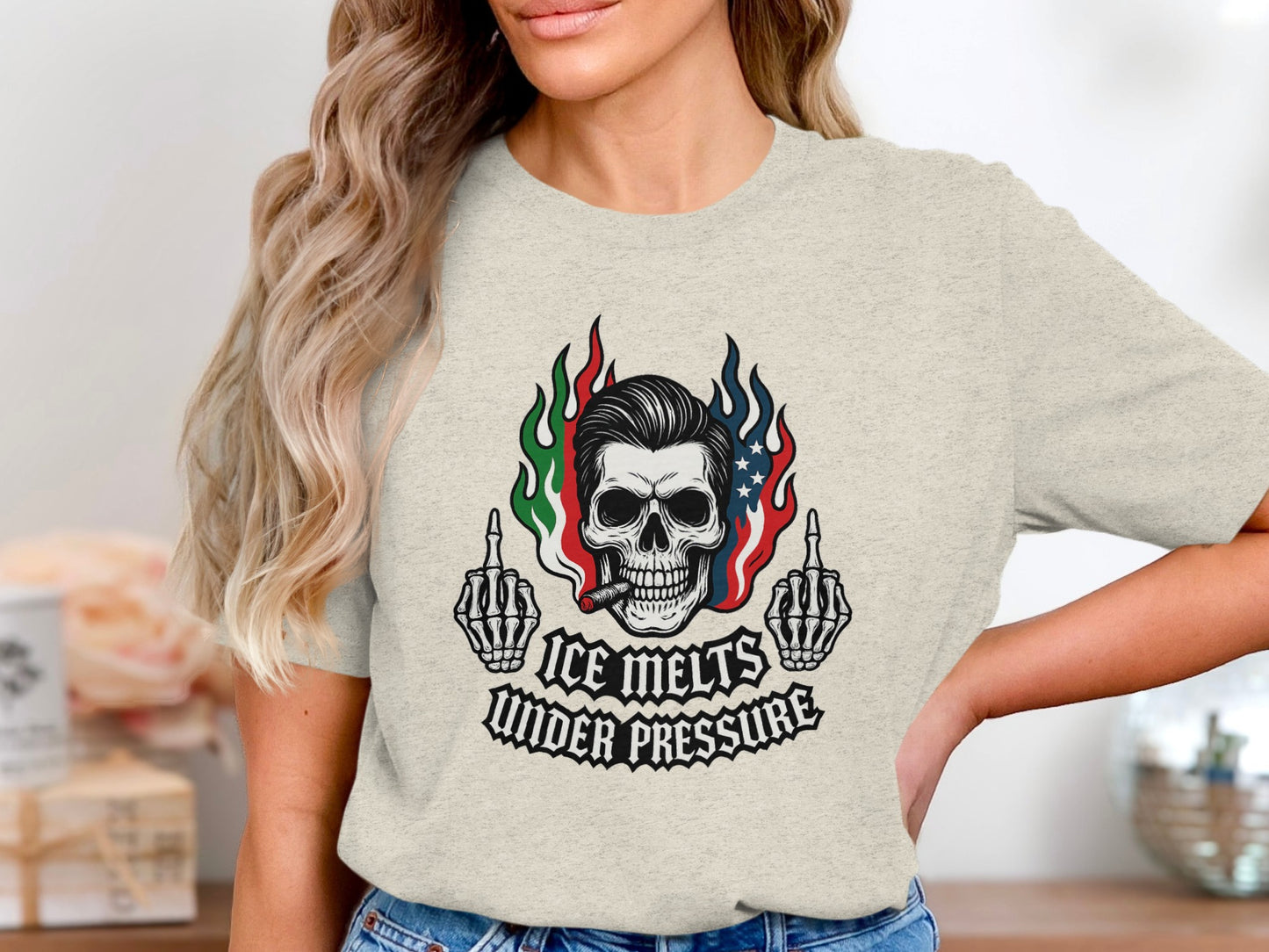 Ice Melts Under Pressure Graphic Shirt product type