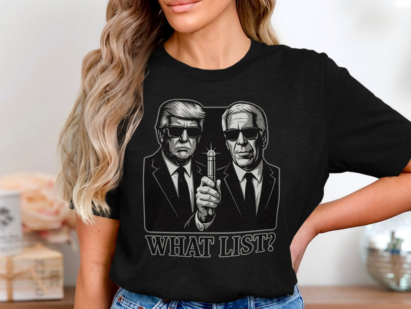 Men in Black Inspired What List Graphic T-Shirt product type
