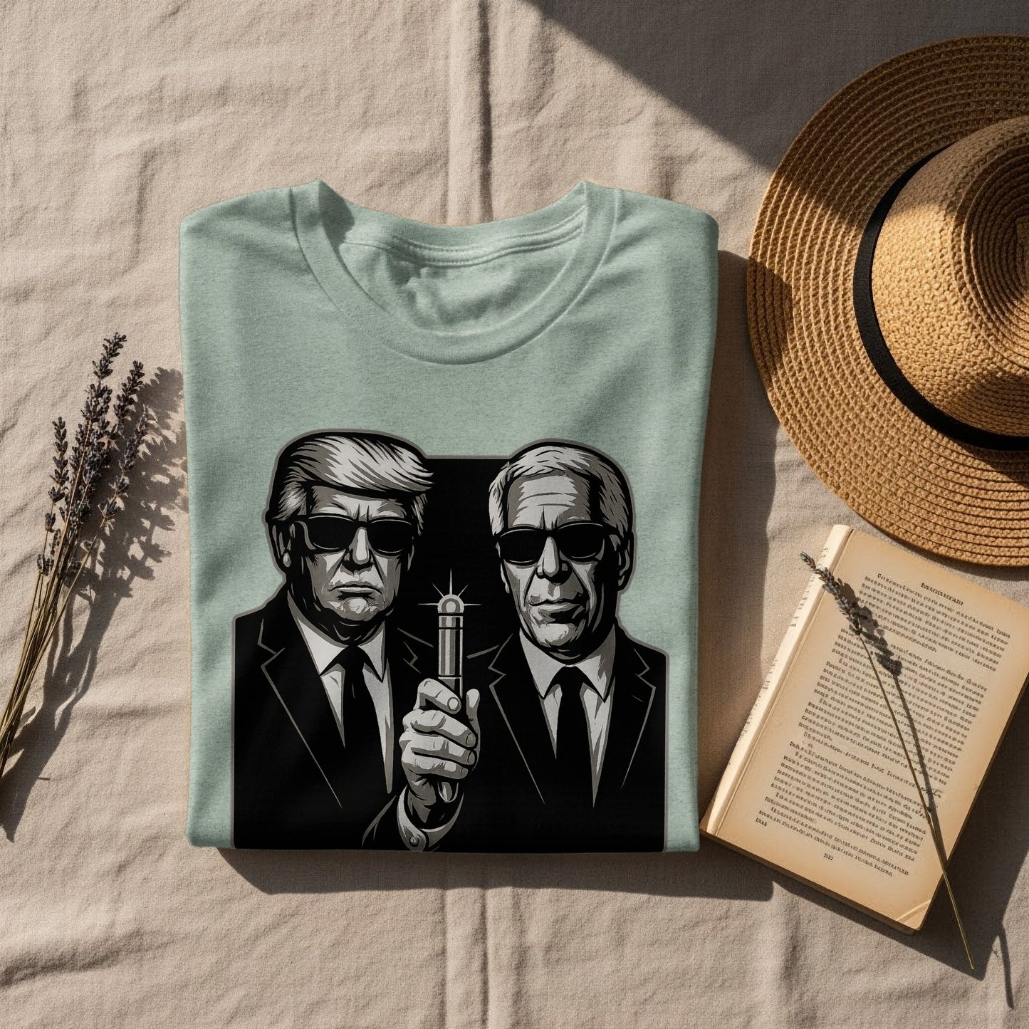 Cool Printed Graphic Tee with Famous People Design product