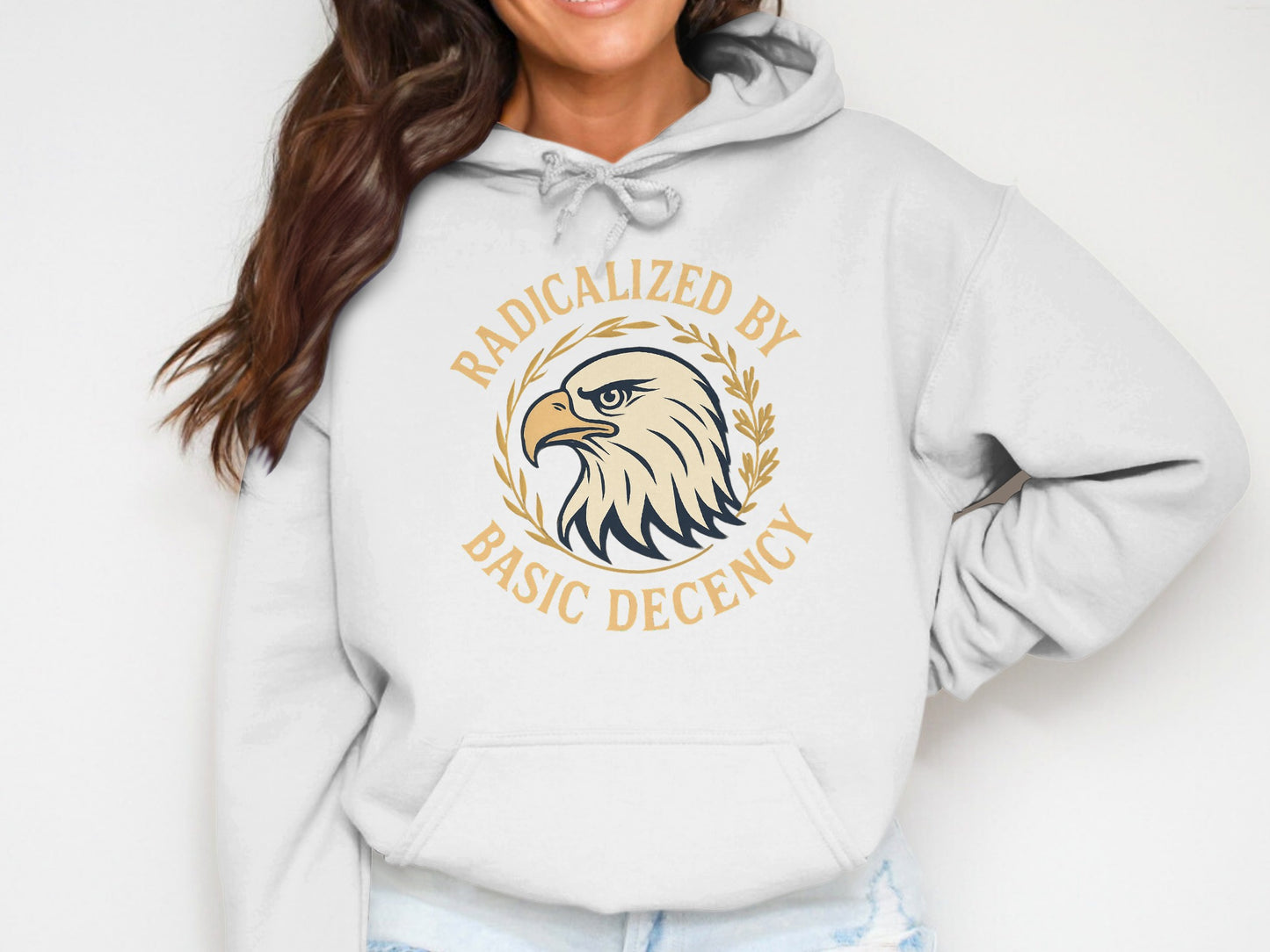 Radicalized by Basic Decency Hoodie product