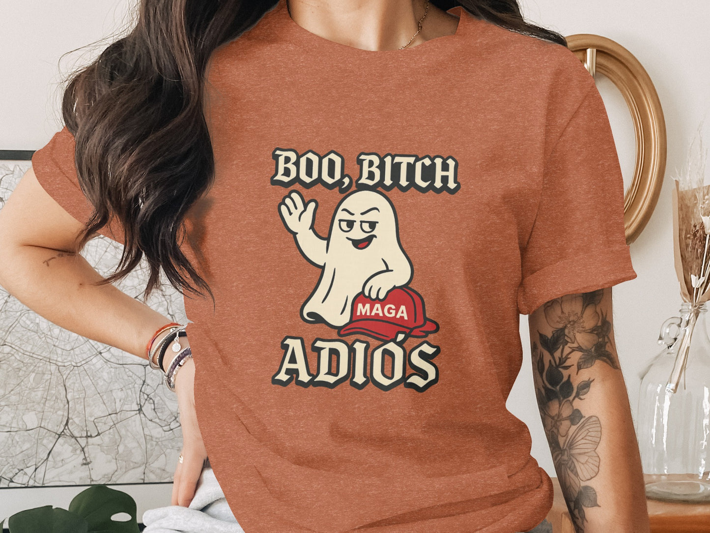 Boo Bitch Adiós Graphic Tee Short Sleeve Casual product