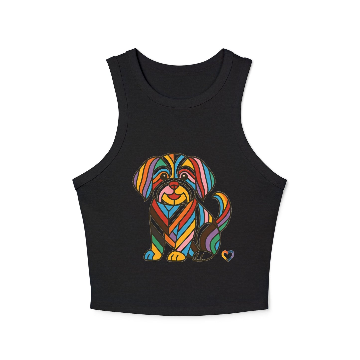 Women's Micro Rib Racer Tank Top