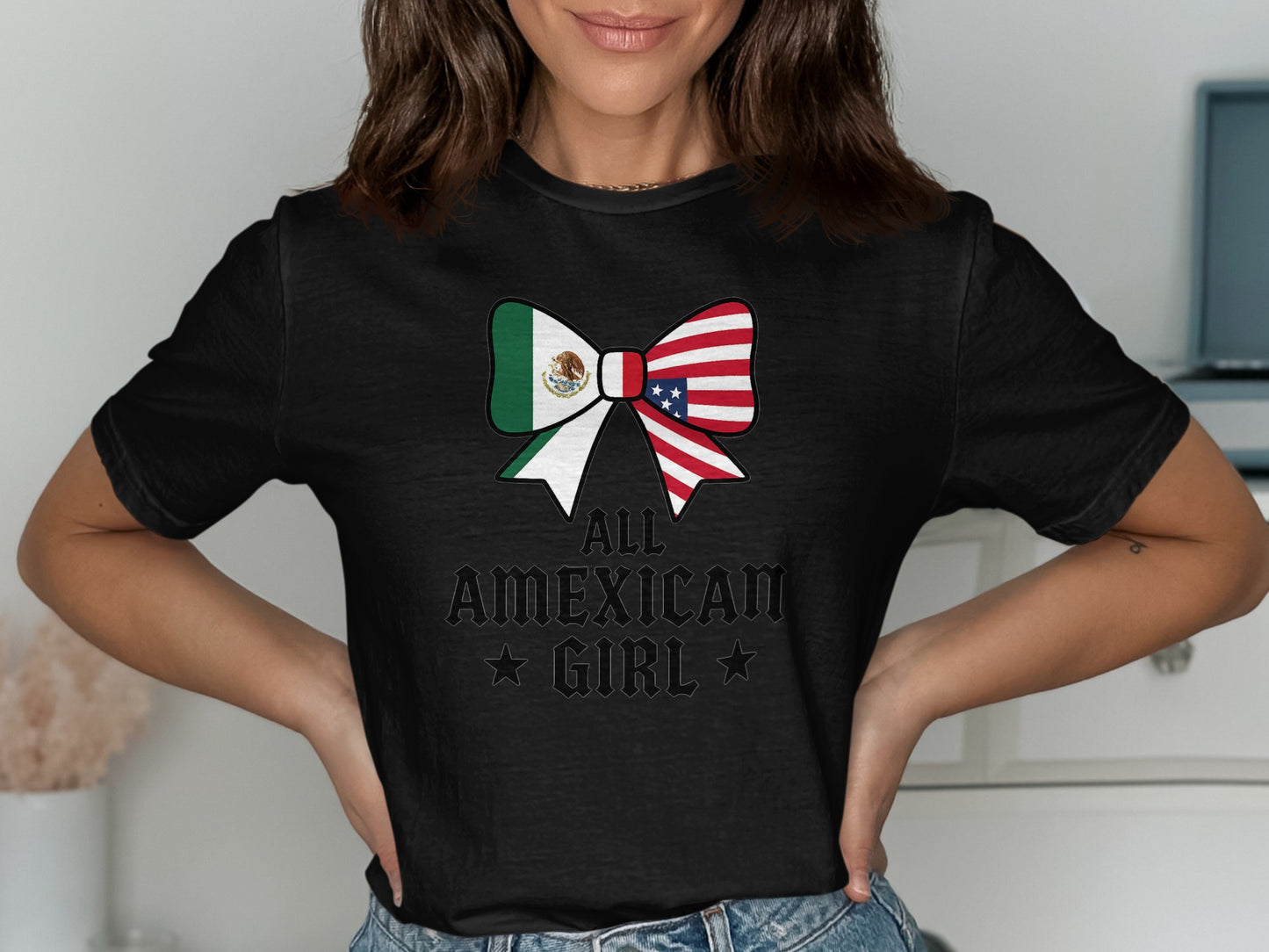 All Amexican Girl Graphic Tee Shirt product