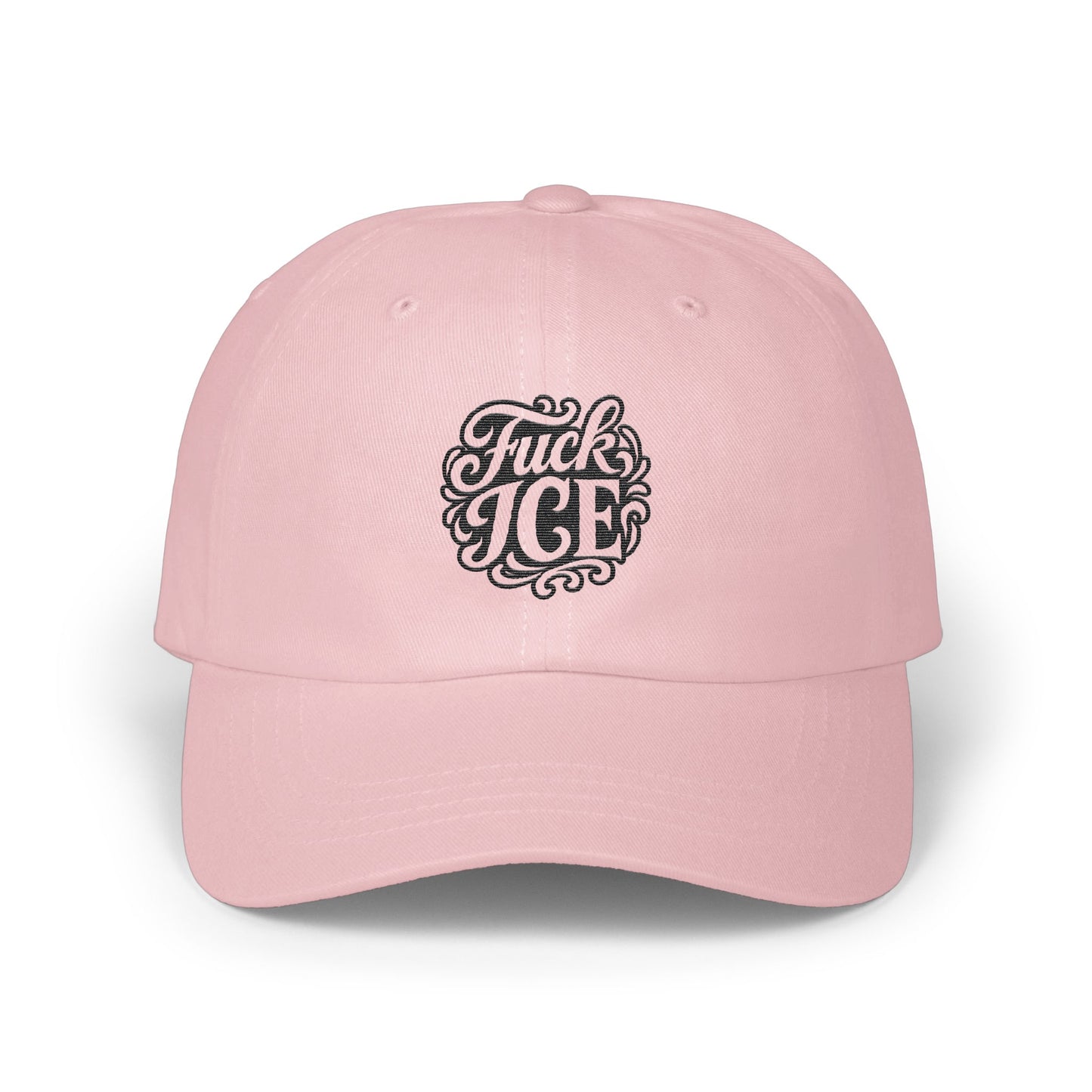 Statement Pink Fuck ICE Baseball Cap product type