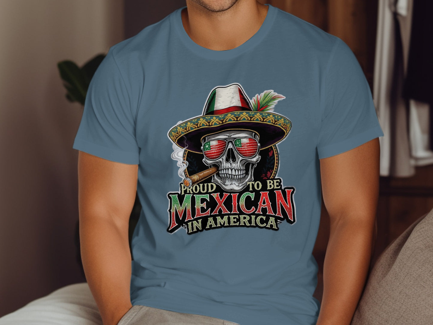 Proud to Be Mexican in America Graphic T-shirt product