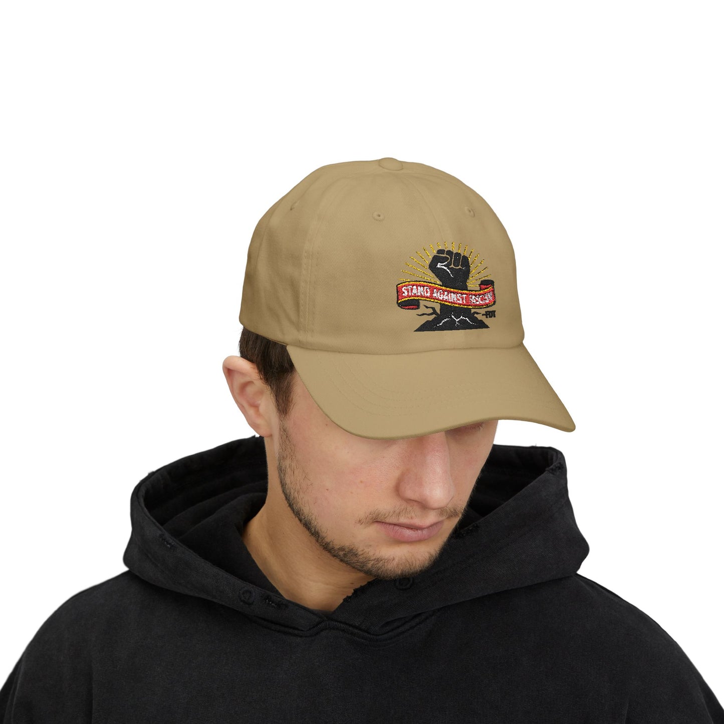 Embroidered Hat Protest No Kings IN America, Resist Anti Fascism Hat