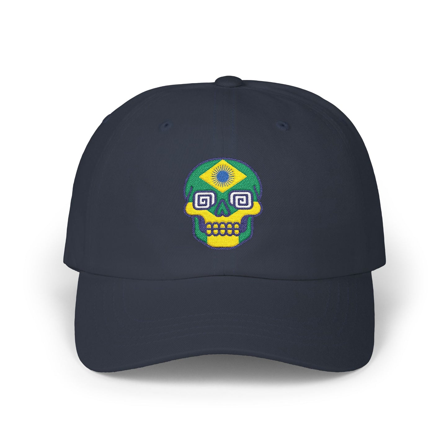Colorful Skull Classic Dad Cap - Trendy Summer Hat for Music Festivals, Beach Days, Casual Outings, Unique Gift for Him, Adjustable Snapback