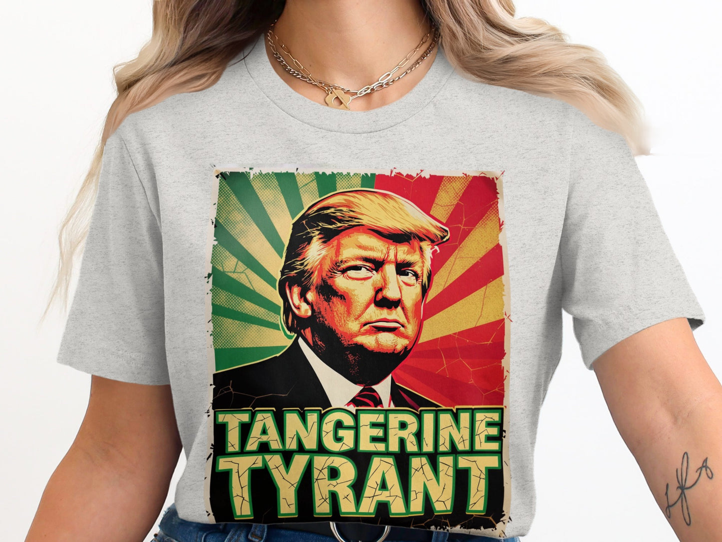 Tangerine Tyrant Graphic T-shirt product type