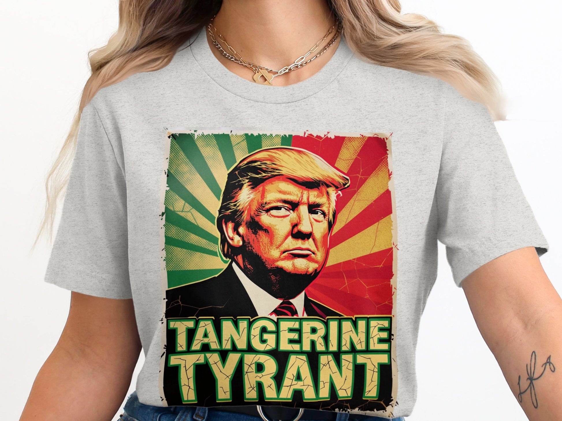 Tangerine Tyrant Graphic T-shirt product type