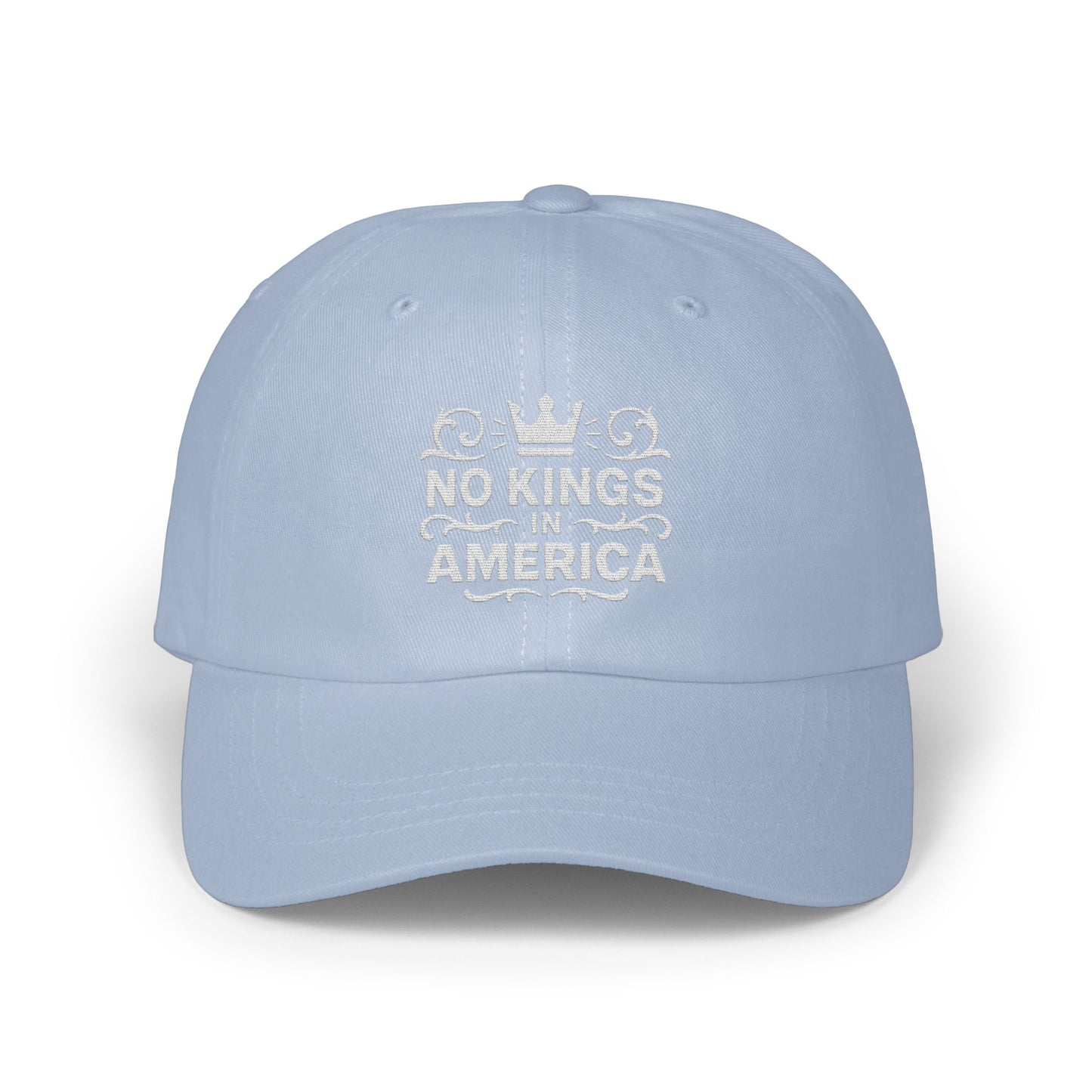 No Kings in America Statement Dad Hat product