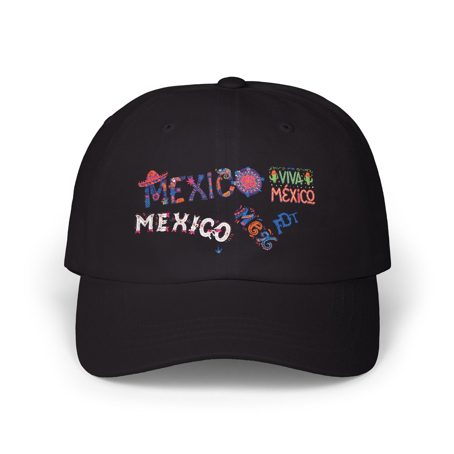 FDT Classic Mexico Dad Cap | Casual Summer Hat | Vacation Accessory, Father's Day Gift, Travel Cap, Beachwear Fashion