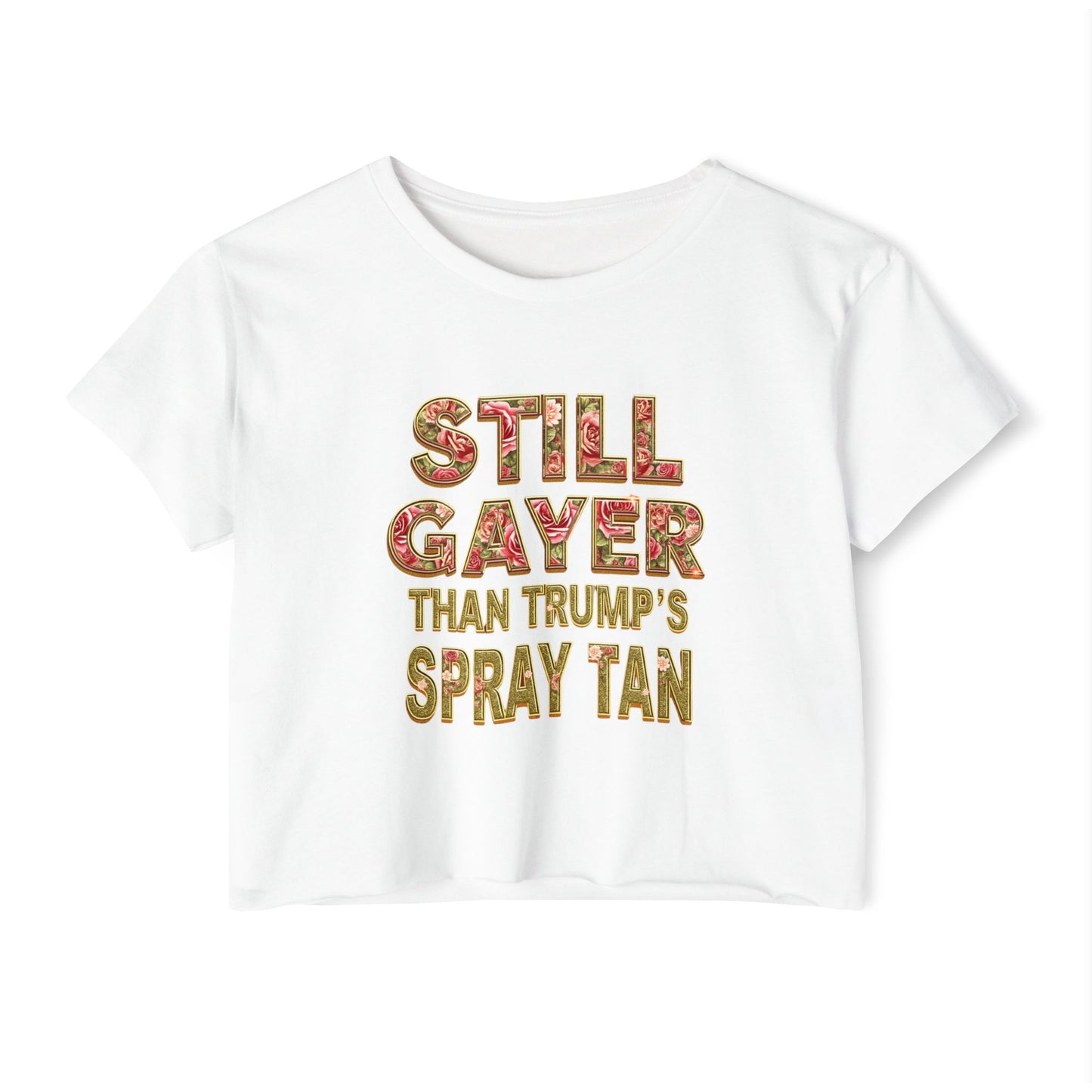 Pride crop top Still Gayer Festival Crop Top for Pride and Celebration