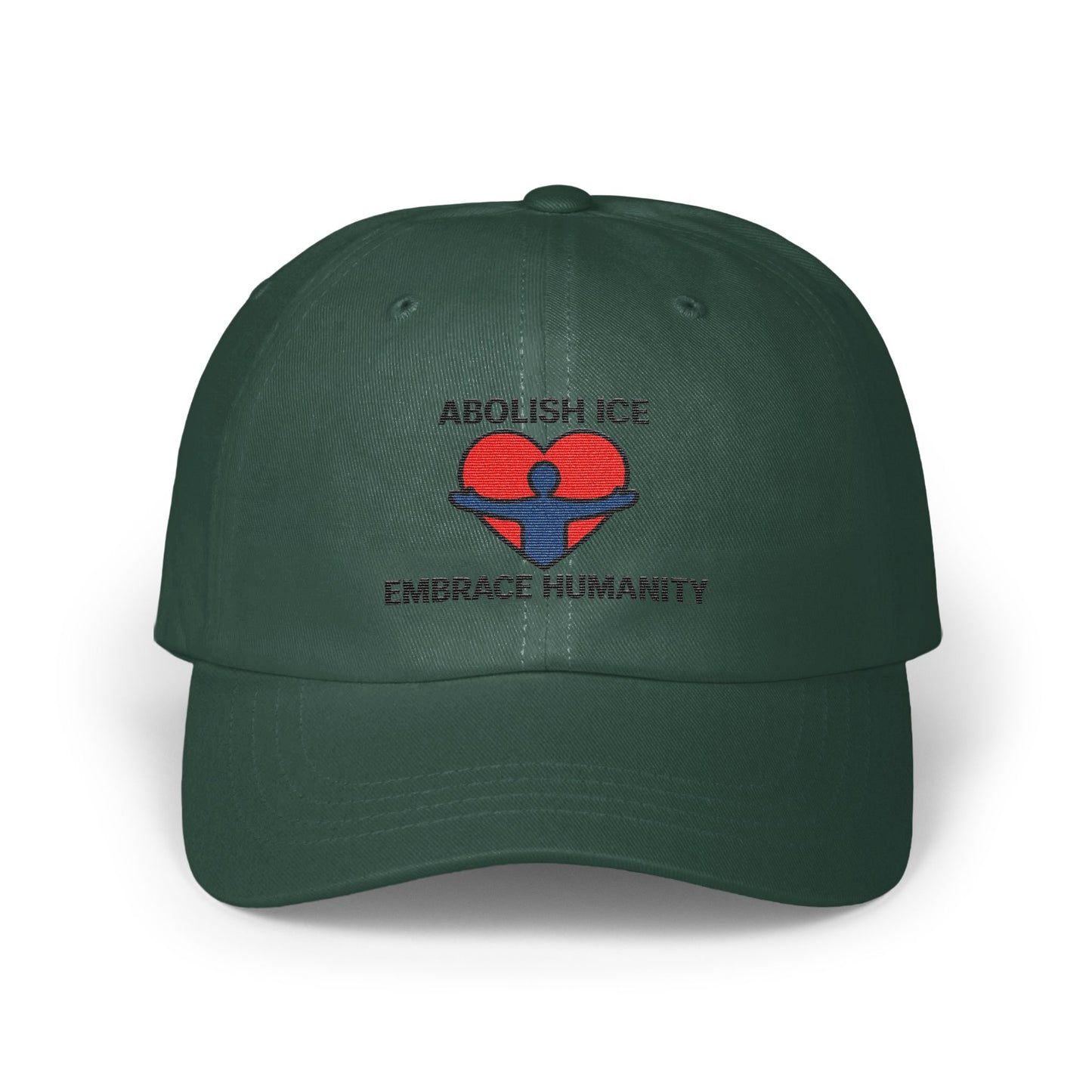 Abolish ICE Embrace Humanity Embroidered Hat product