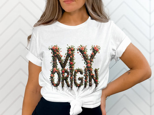 My Origin Graphic Tee Casual Fashion Statement product type