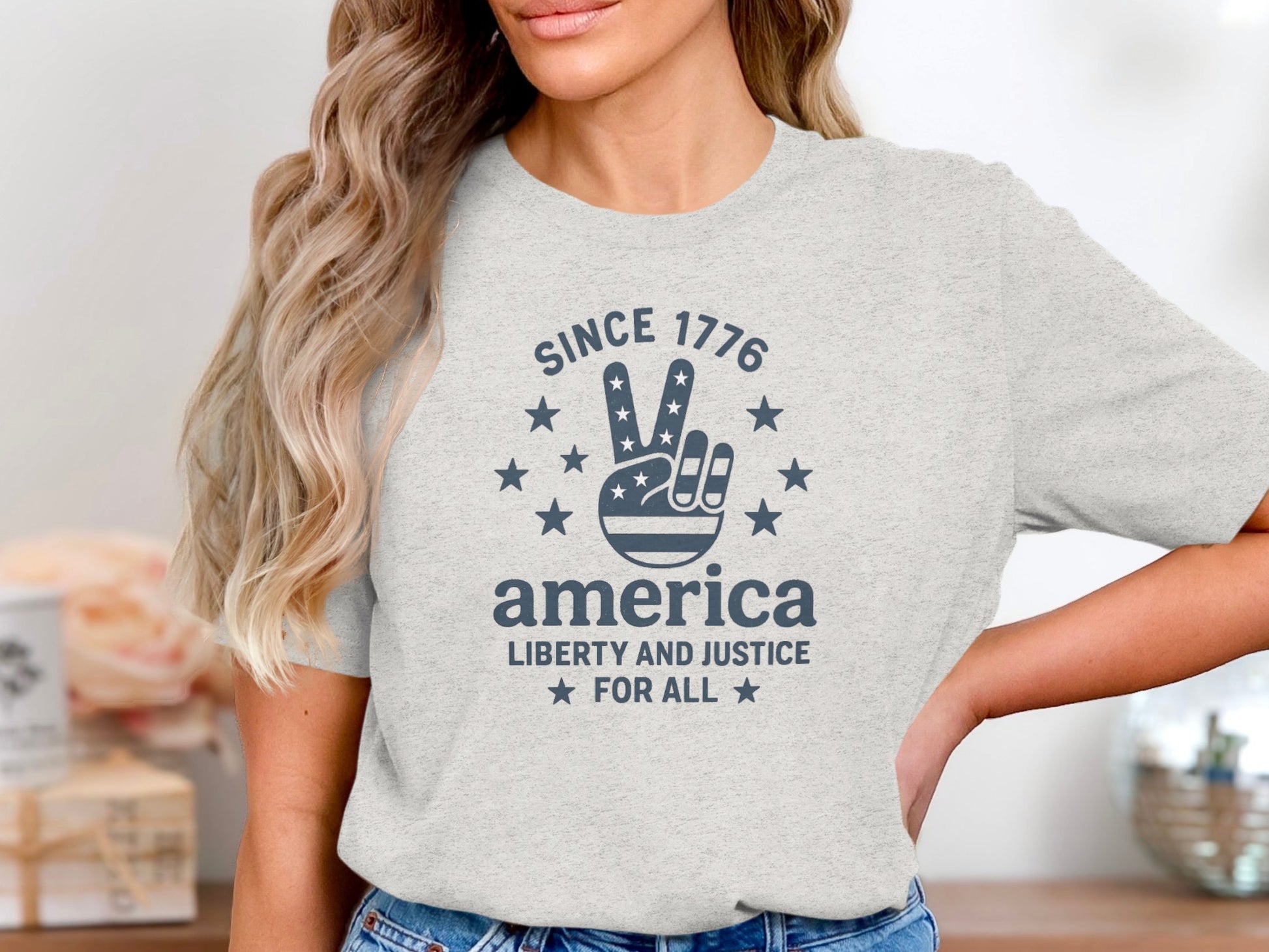 Since 1776 America Liberty and Justice for All product type