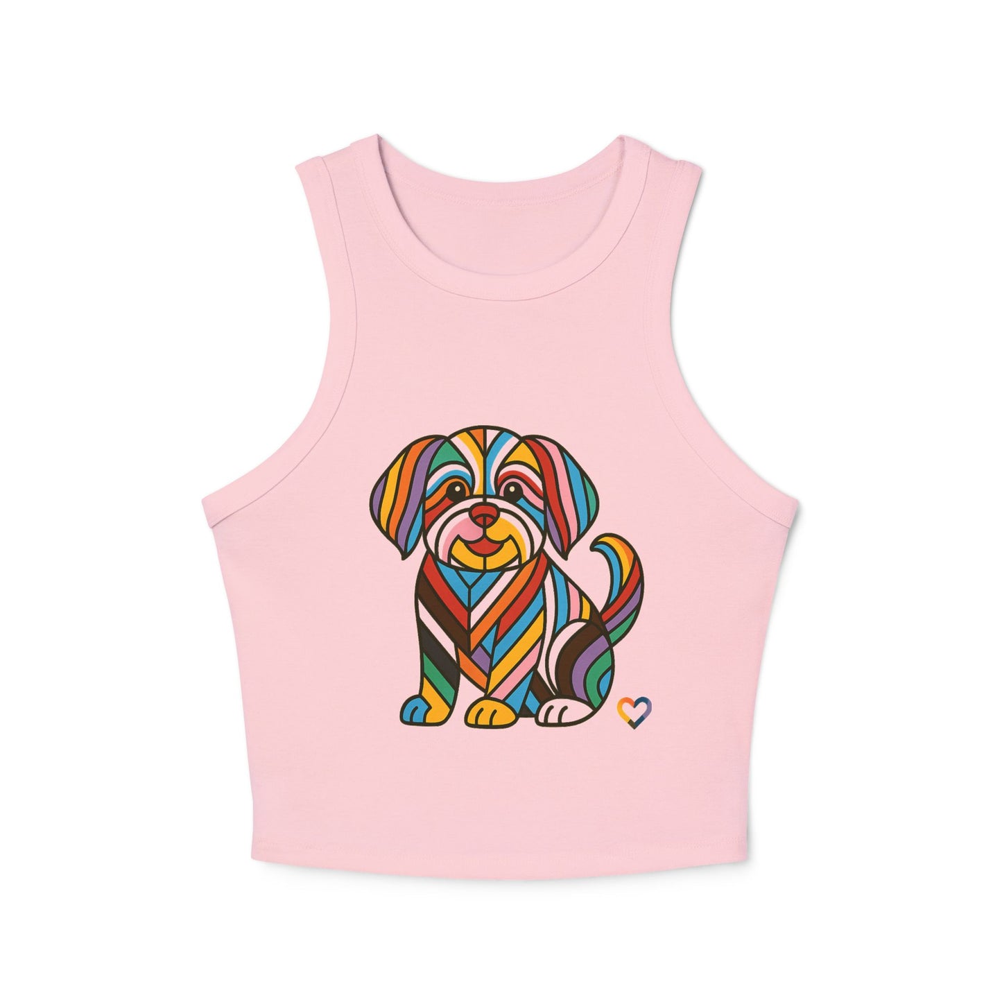 Women's Micro Rib Racer Tank Top
