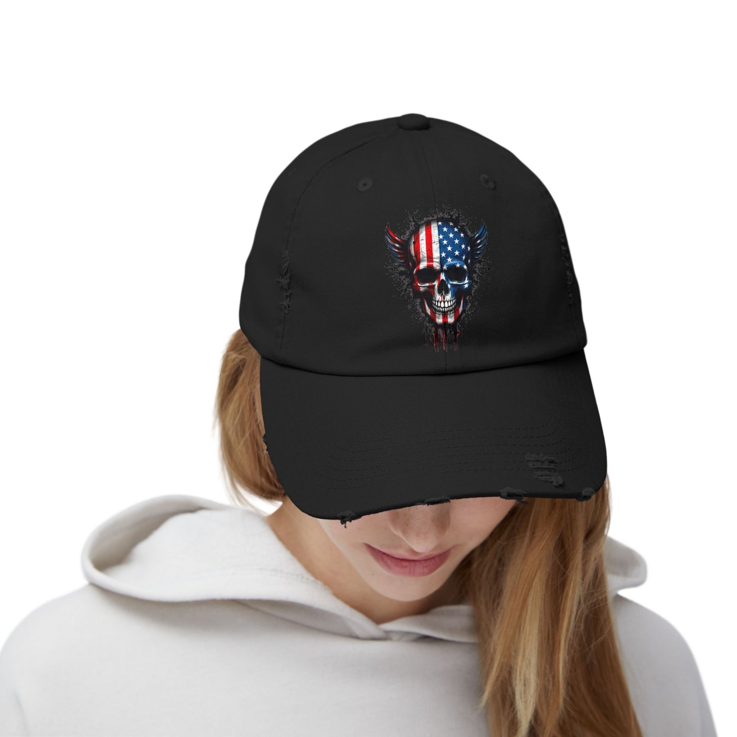 Vintage American Freedom Distressed Cap