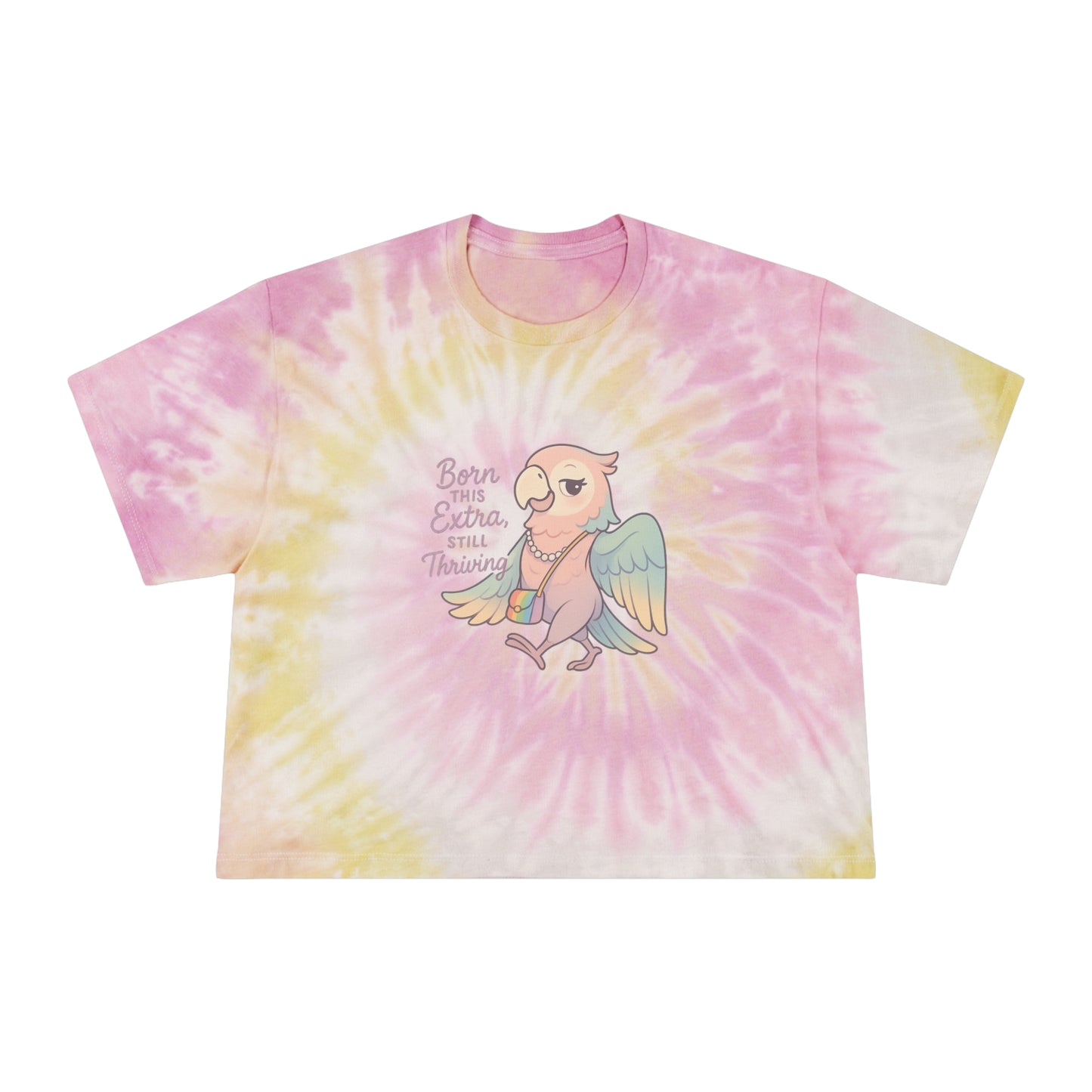 Women's Tie-Dye Crop Tee
