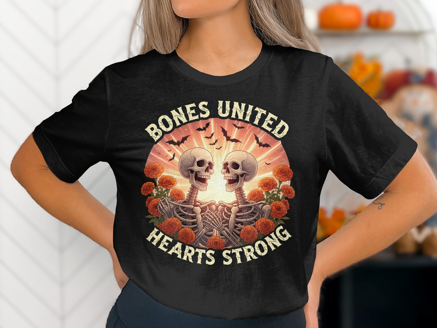 Bones United Hearts Strong Fun Graphic Tee product