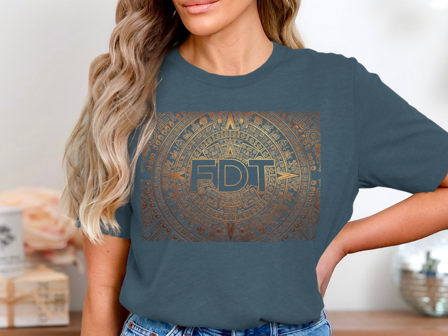 Ancient Aztec Calendar FDT Graphic Tee product